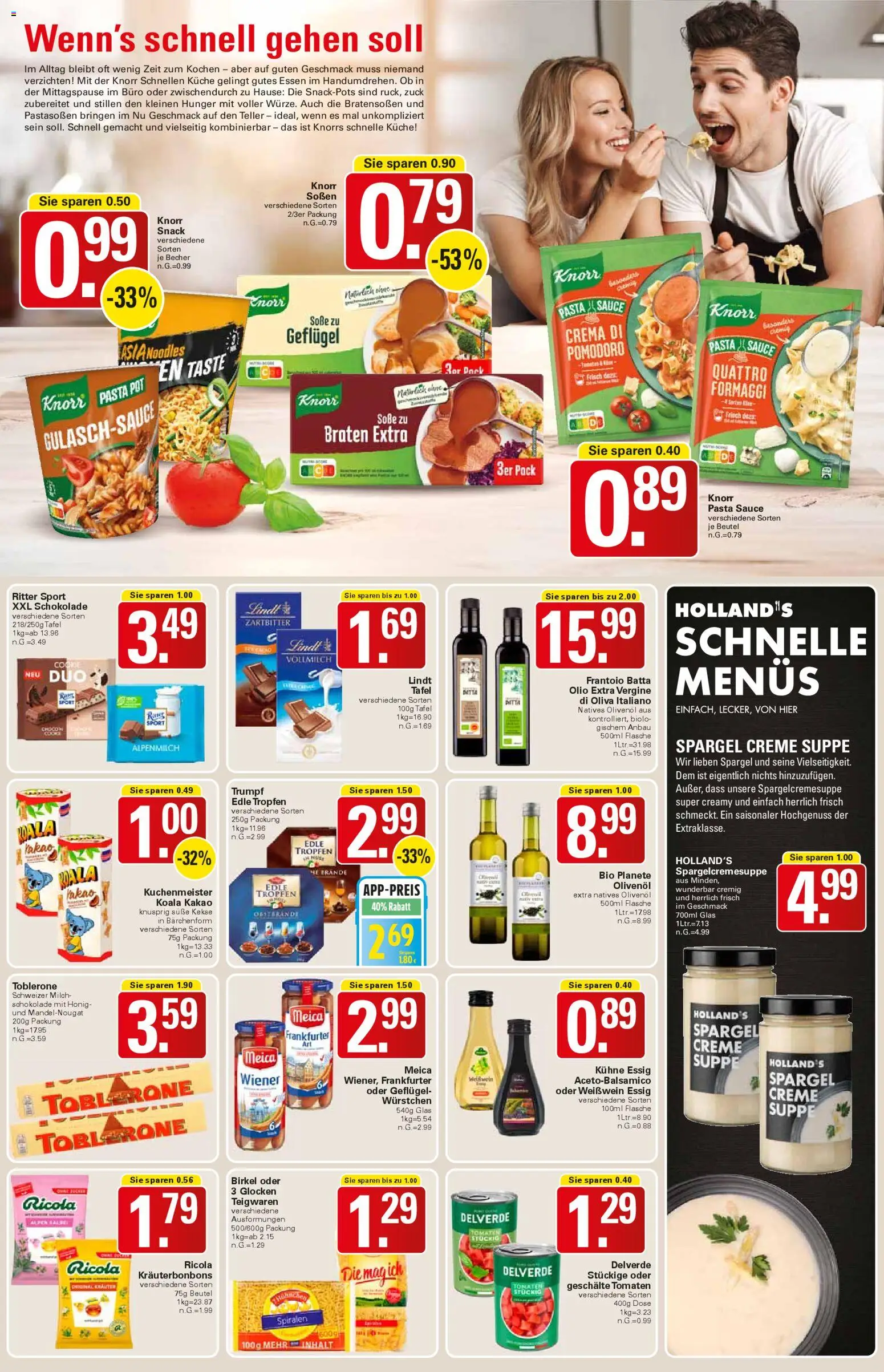 WEZ Prospekt – gültig ab 07.04.2026 | Seite: 13 | Produkte: Weißwein, Olivenol, Spargel, Creme