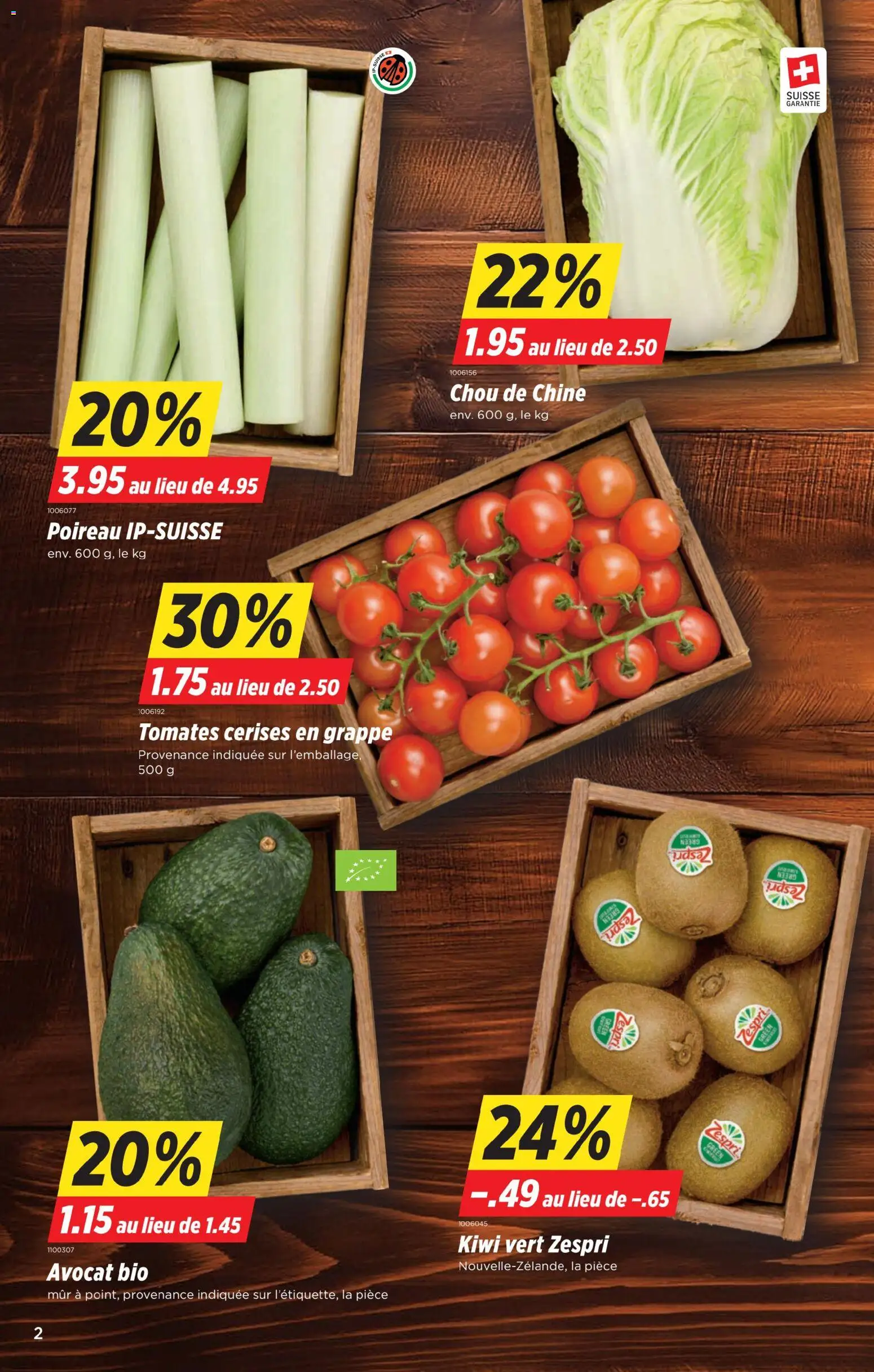 Denner Aktionen FR – gültig ab 11.11.2025 | Seite: 2 | Produkte: Avocado, Kiwi