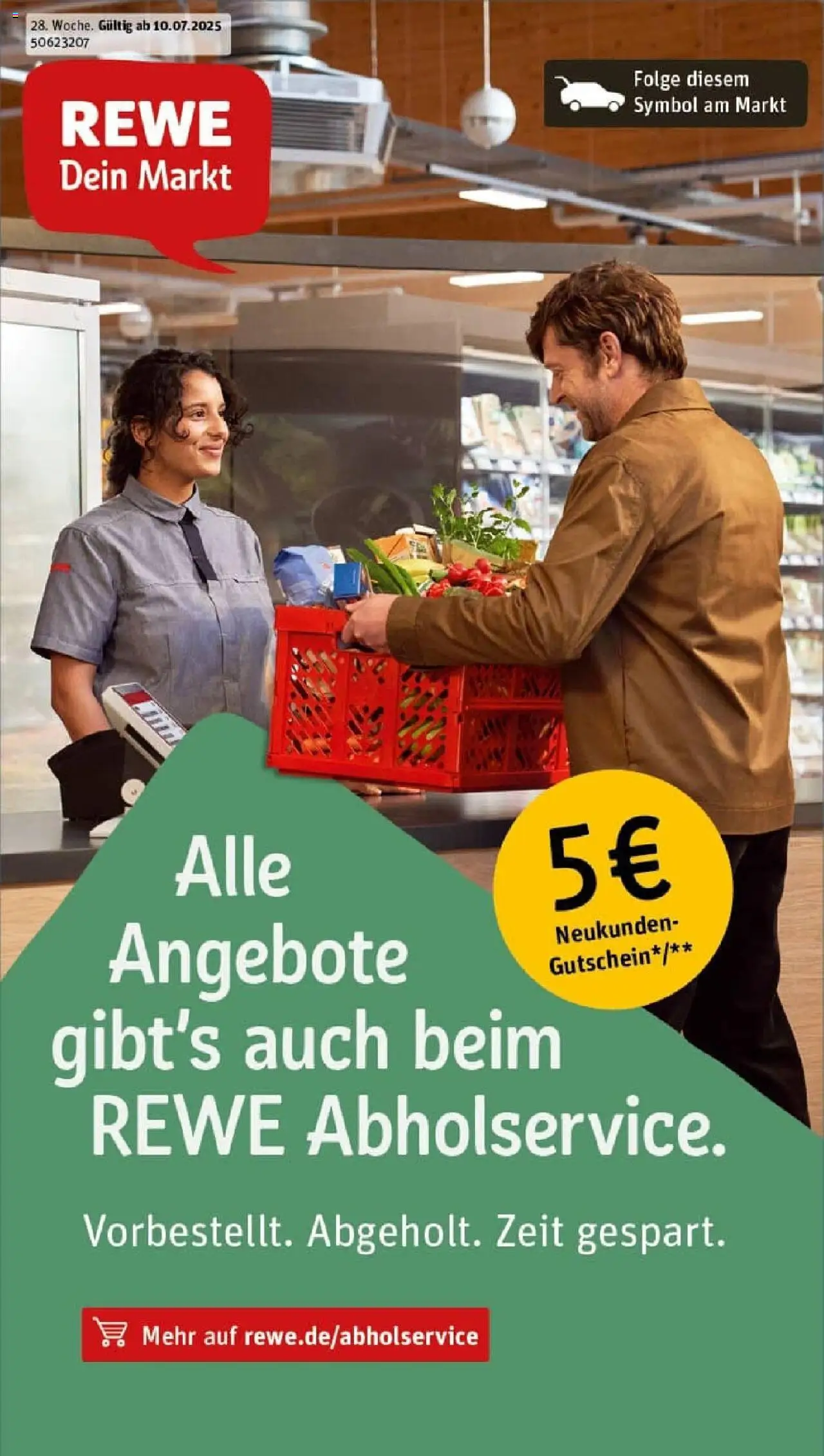 Rewe prospekt Eisenach	 - gültig ab dem 06.07.2025 | Seite: 1