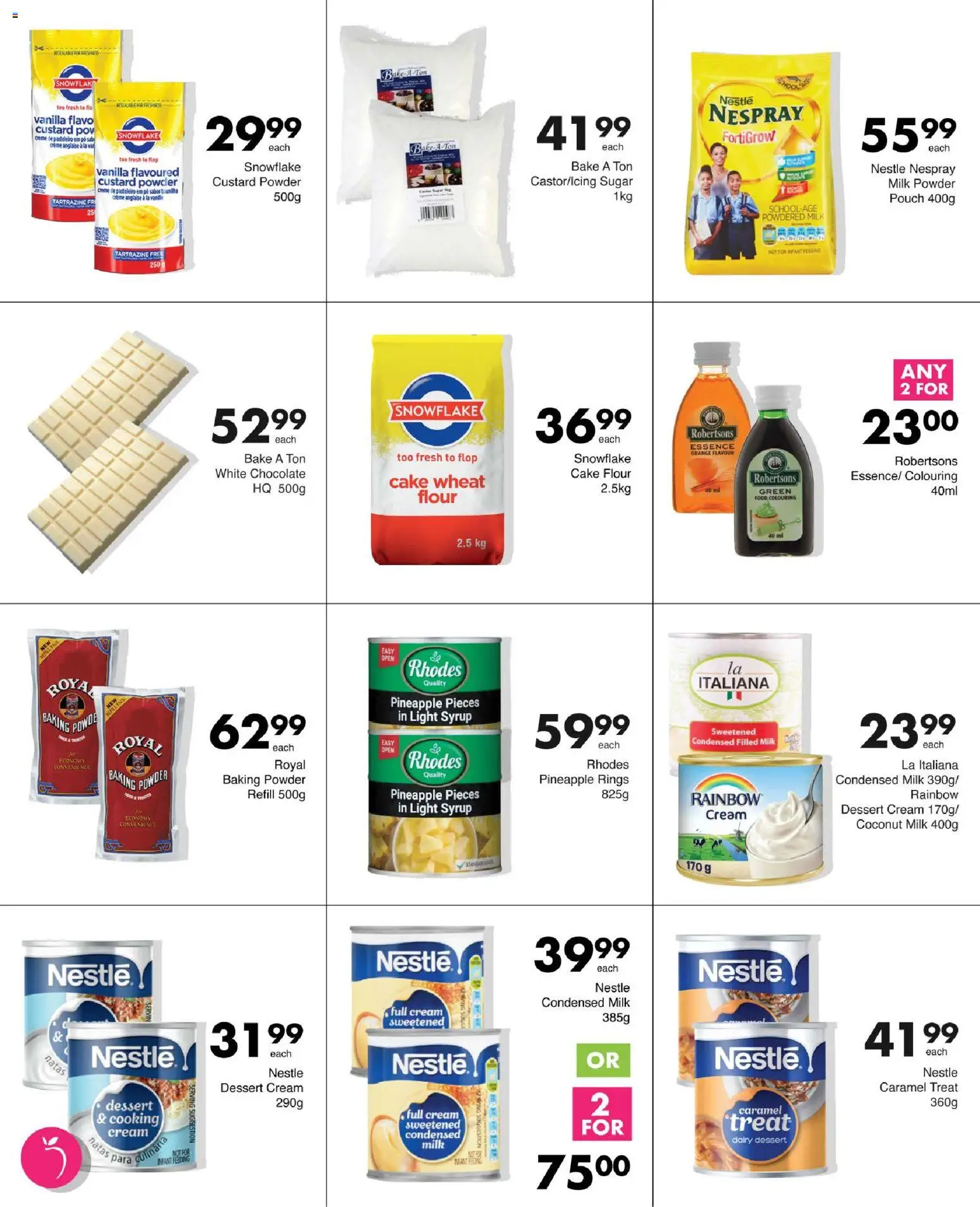 New Save catalogue – valid from 15.04.2026 | Page: 30 | Products: Cake, Powder, Baking powder, Caramel