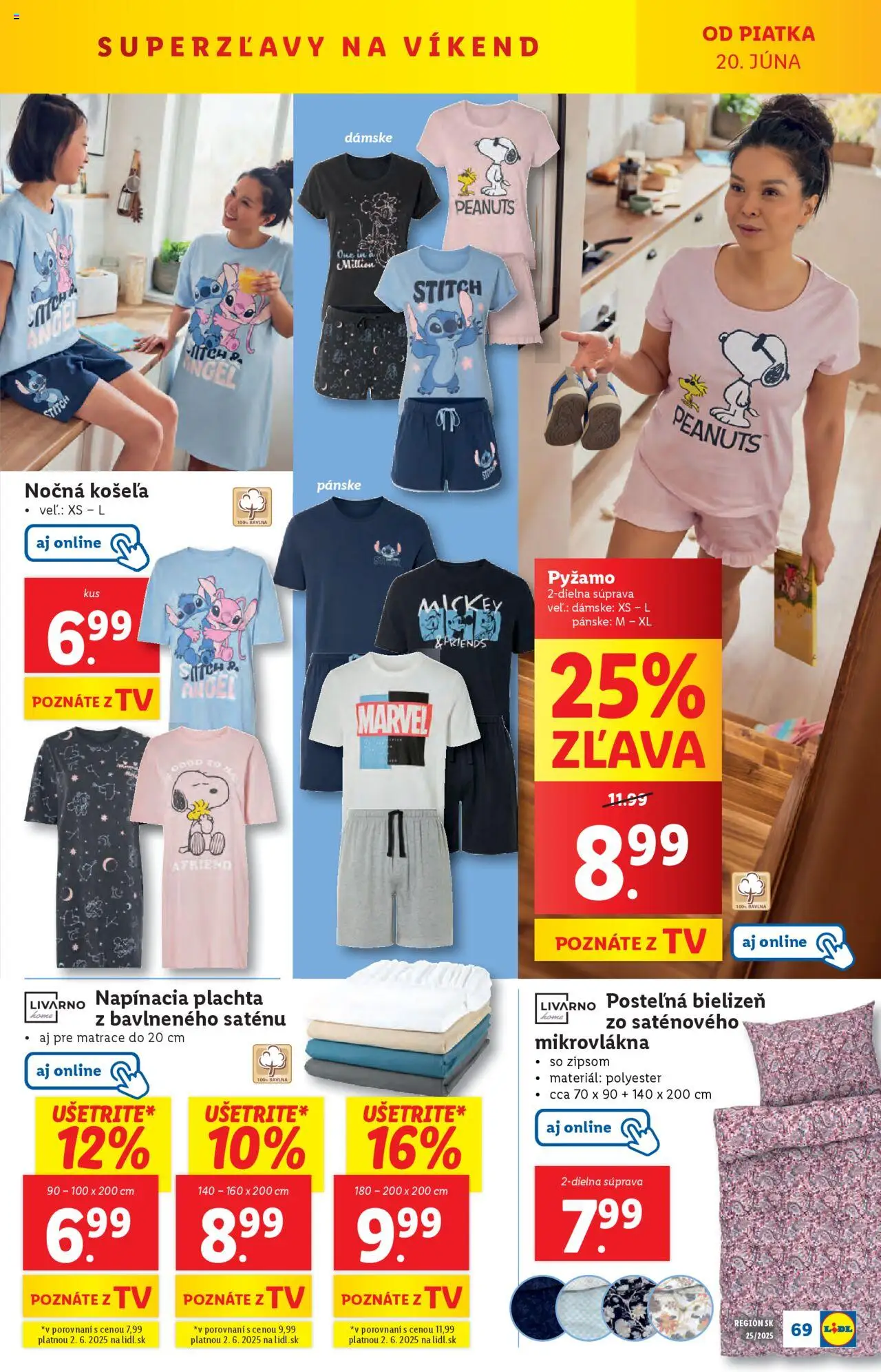 Lidl leták │ platný od 16.06.2025 | Strana: 93 | Produkty: Matrace, Plachta, Tv