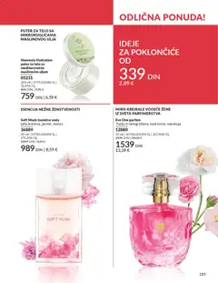 Soft Musk toaletna voda, bela breskva, jasmin, mošus - pregled AVON kataloga - važi od 01.02.2026 | Strana: 191