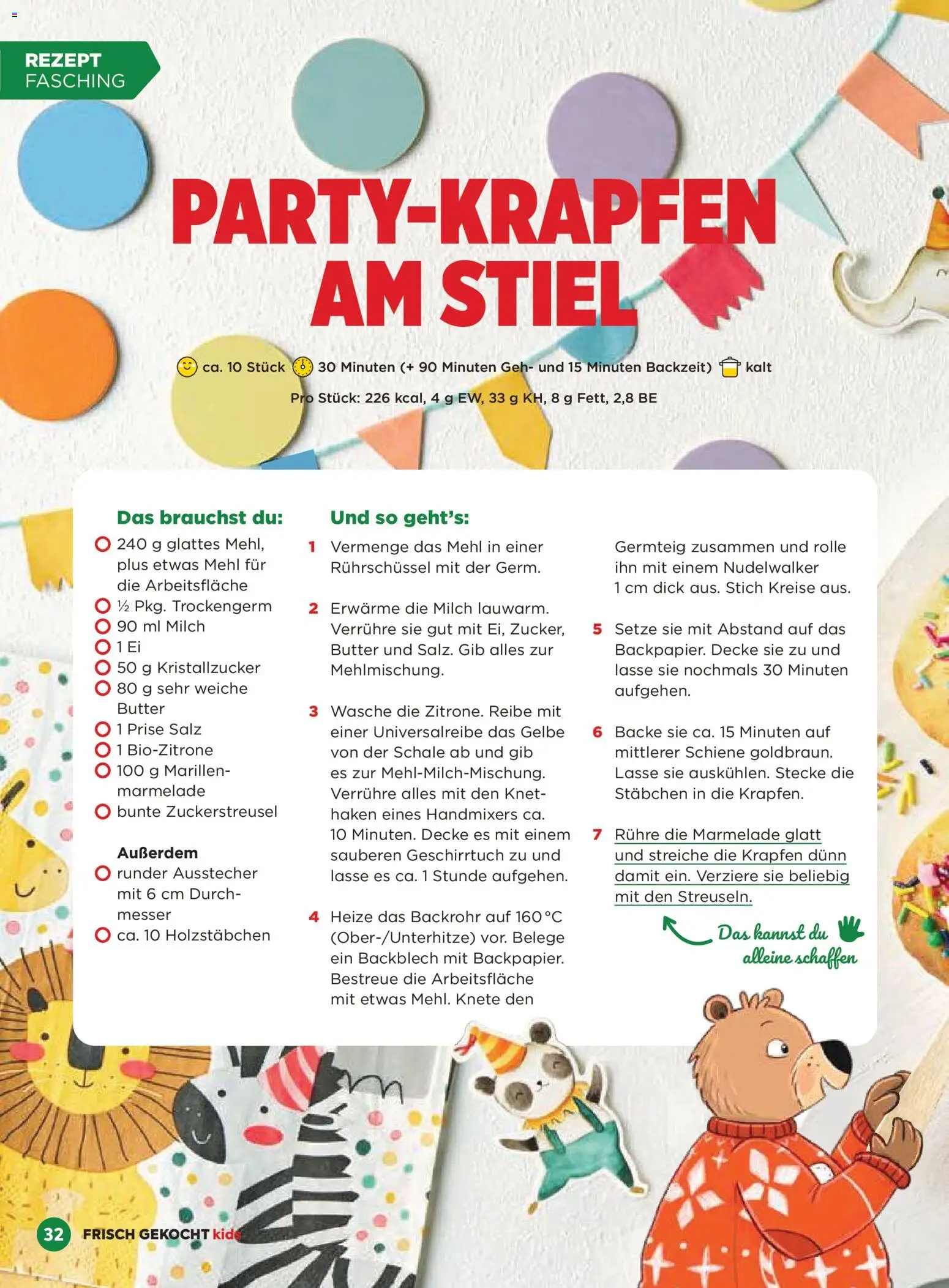 Billa  Frisch Gekocht Kids gültig ab 01.12.2025 | Seite: 32 | Produkte: Salz, Gyümölcs, Decke, Butter