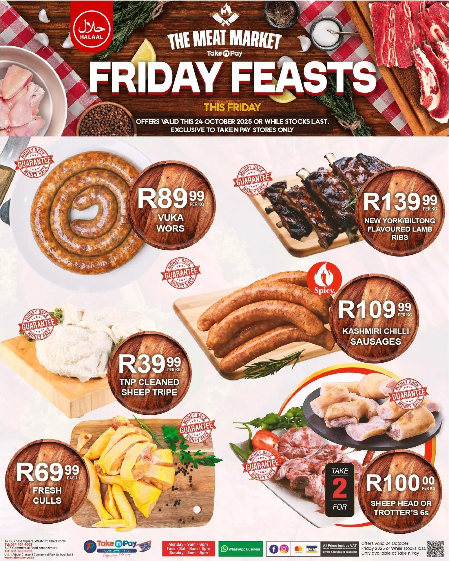 New Take n Pay catalogue – valid from 24.10.2025 | Page: 4 | Products: Bag, Ribs, Chilli