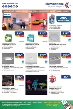Anteprima del volantino Volantino Eurobrico	 valido a partire dal 04.12.2025 | Pagina: 15 | Prodotti: Telecomando, Tè, Lampada