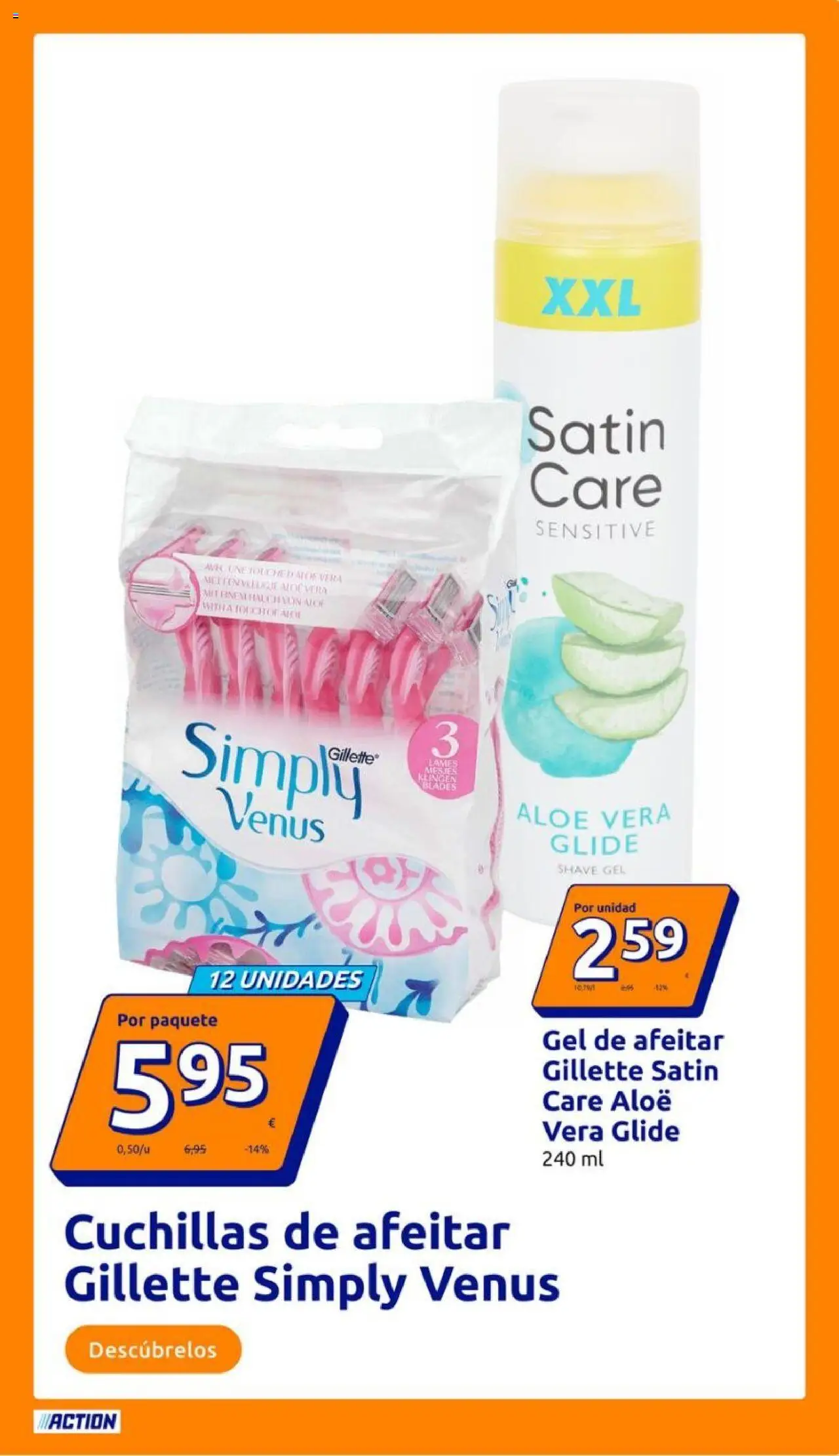 Action folleto │ válido desde el 13.08.2025 | Página: 15 | Productos: Gel de afeitar