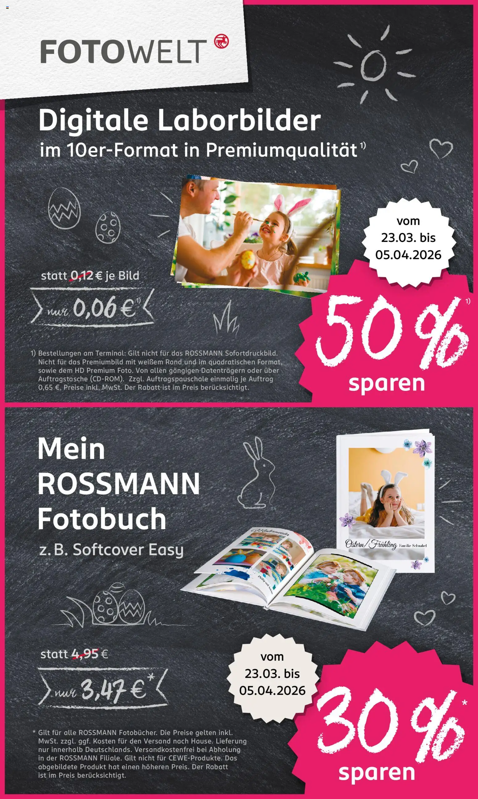 Rossmann Prospekt 	 | 30.03.2026 | Wie erhält man einen begrenzten Rabatt? | Deutschland