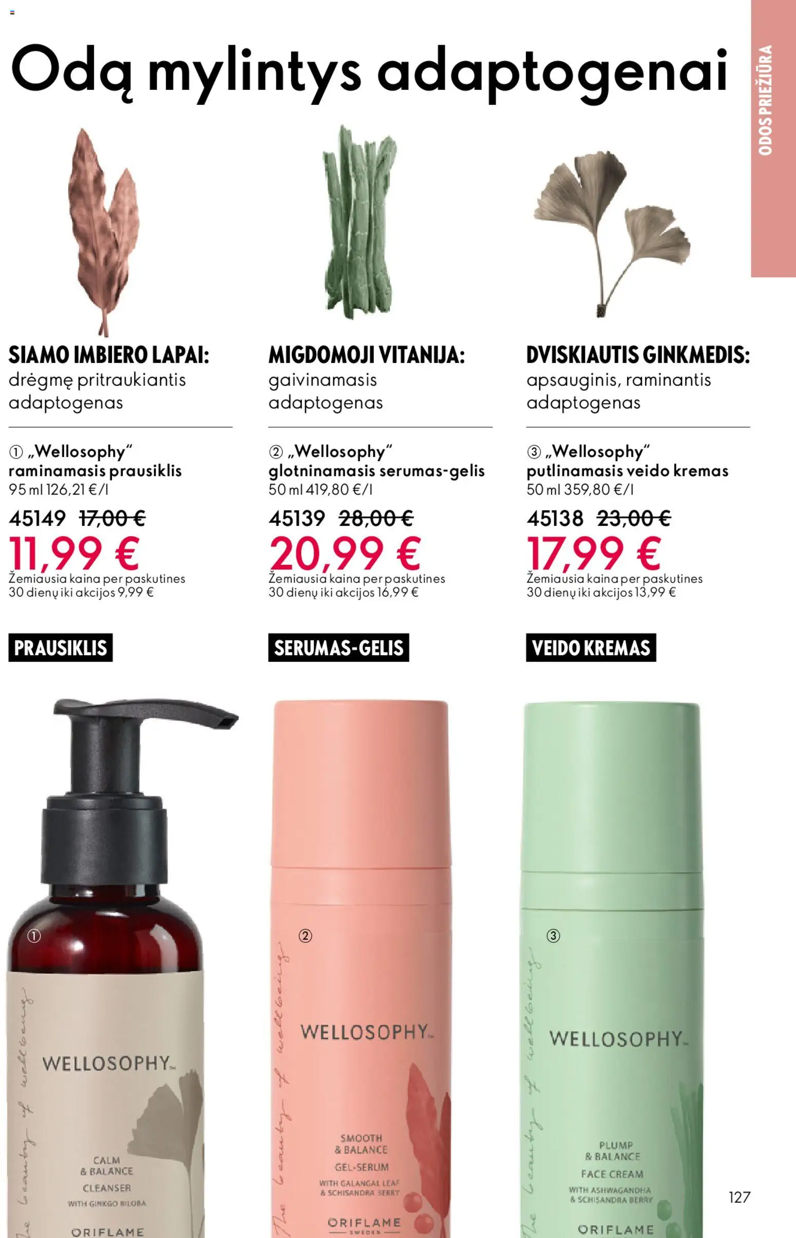 Oriflame akcijos nuo 18.02.2026 | Puslapis: 127 | Prekių: Kremas, Prausiklis