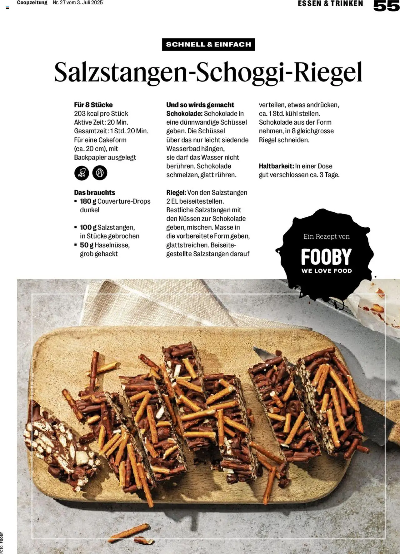 Coop Magazin ab 03.07.2025 | Seite: 55 | Produkte: Schokolade, Jack Daniel’s, Wasser