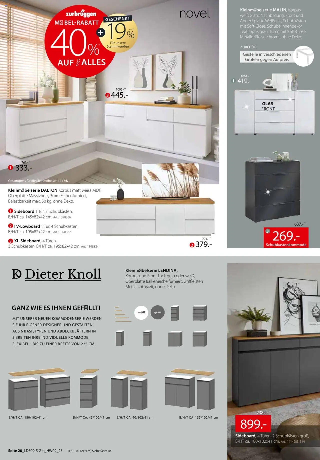 Zurbrüggen Hochwert – gültig ab 08.09.2025 | Seite: 32 | Produkte: Sideboard