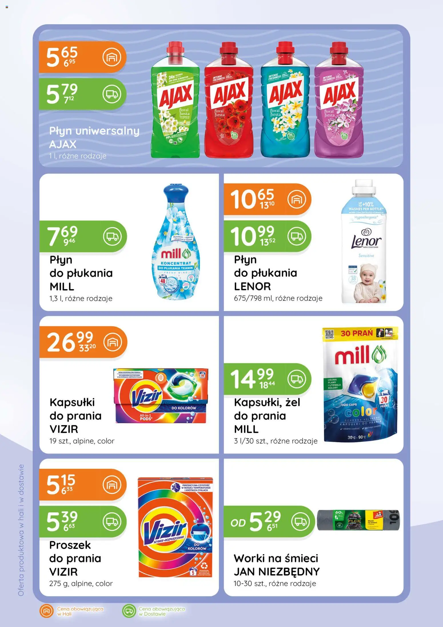 Eurocash Gazetka - Katalog Chemiczny od 01.01.2026 | Strona: 6 | Produkty: Por, Kapsułki do prania