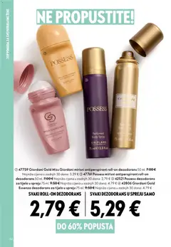 Oriflame - Katalog - Pregled kataloga iz trgovine Oriflame, vrijedi od 18.02.2026 | Stranica: 34 | Proizvodi: Roll on, Dezodorans, Antiperspirant