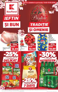 Ofertele Kaufland valabile de la 11.03.2026