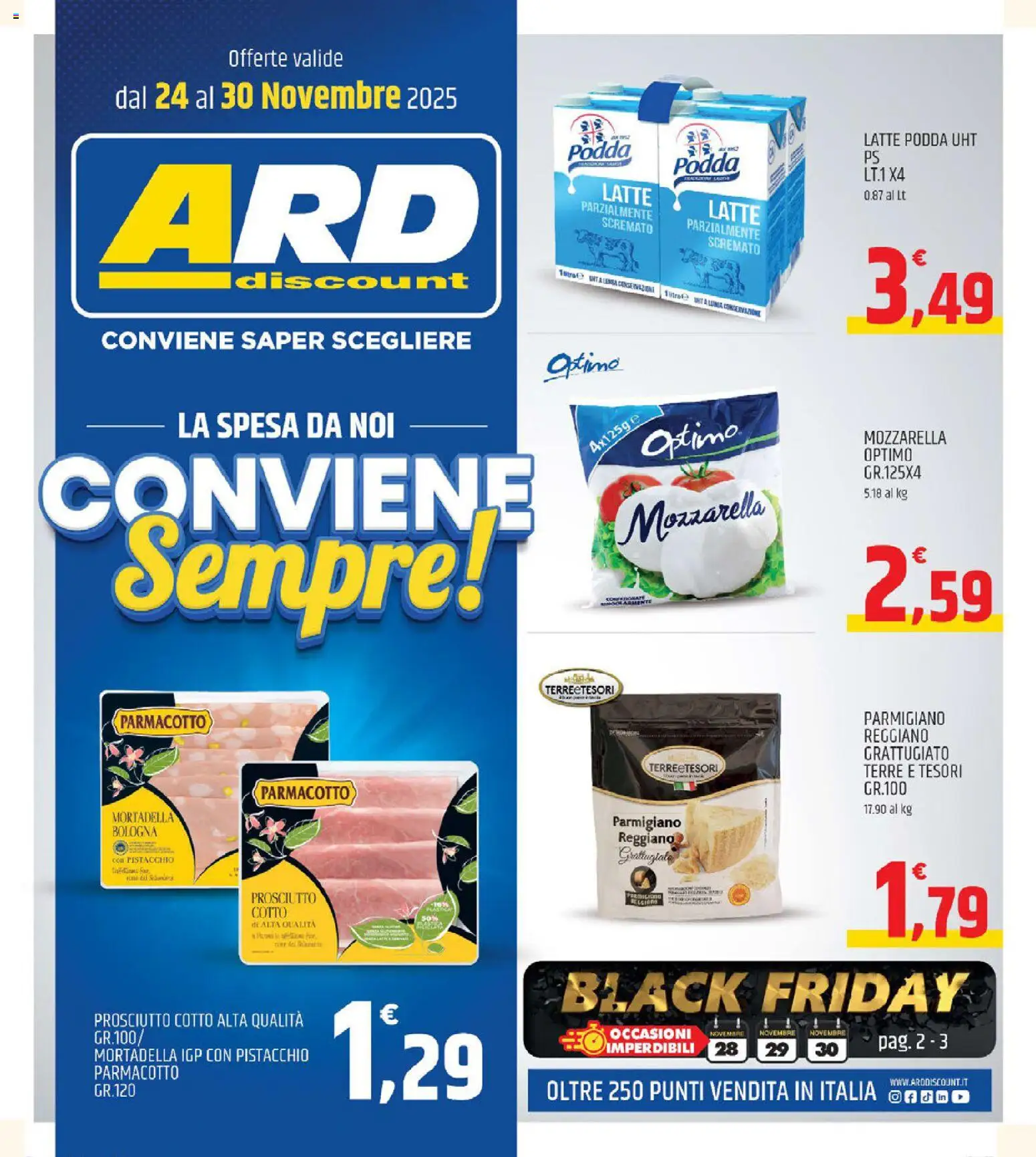 Volantino ARD Discount del 24.11.2025 | Pagina: 1