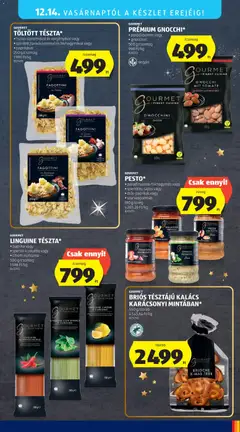 BRIÓS TÉSZTÁJÚ KALÁCS KARÁCSONYI MINTÁBAN*, 550 g/darab - amely érvényes a következő dátumtól: 11.12.2025 | Oldal: 55