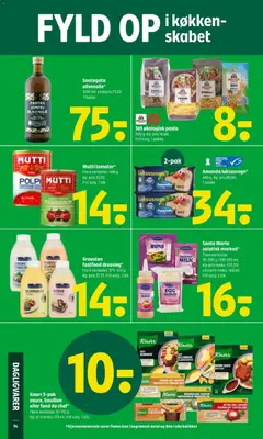 Coop 365 - Tilbudsavis gyldig fra 05.03.2026 | Side: 16 | Produkter: Pasta, Kebab, Cherrytomater, Olivenolie