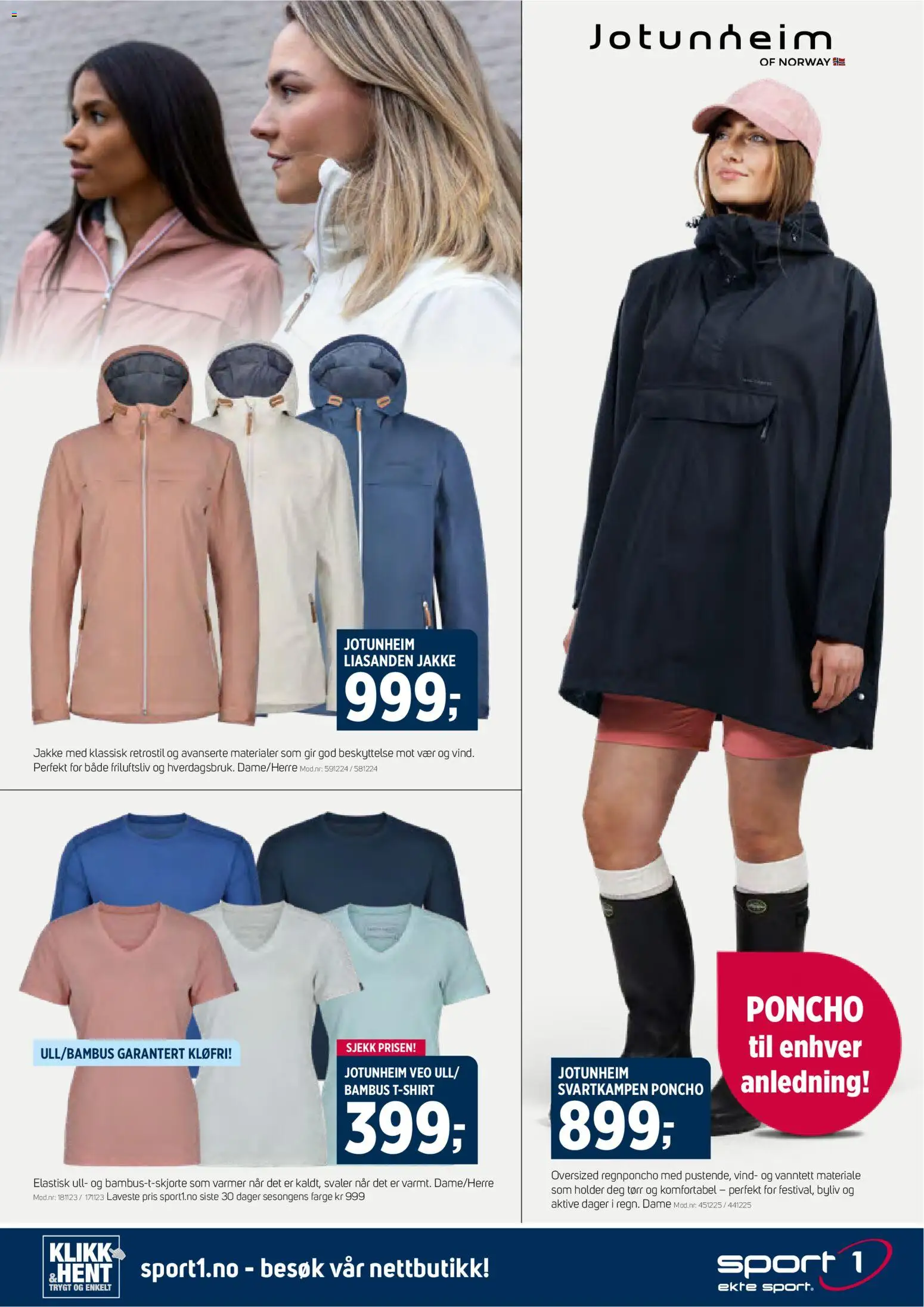 {H1} | Side: 9 | Produkter: Jakke, Суміш дитяча, Poncho