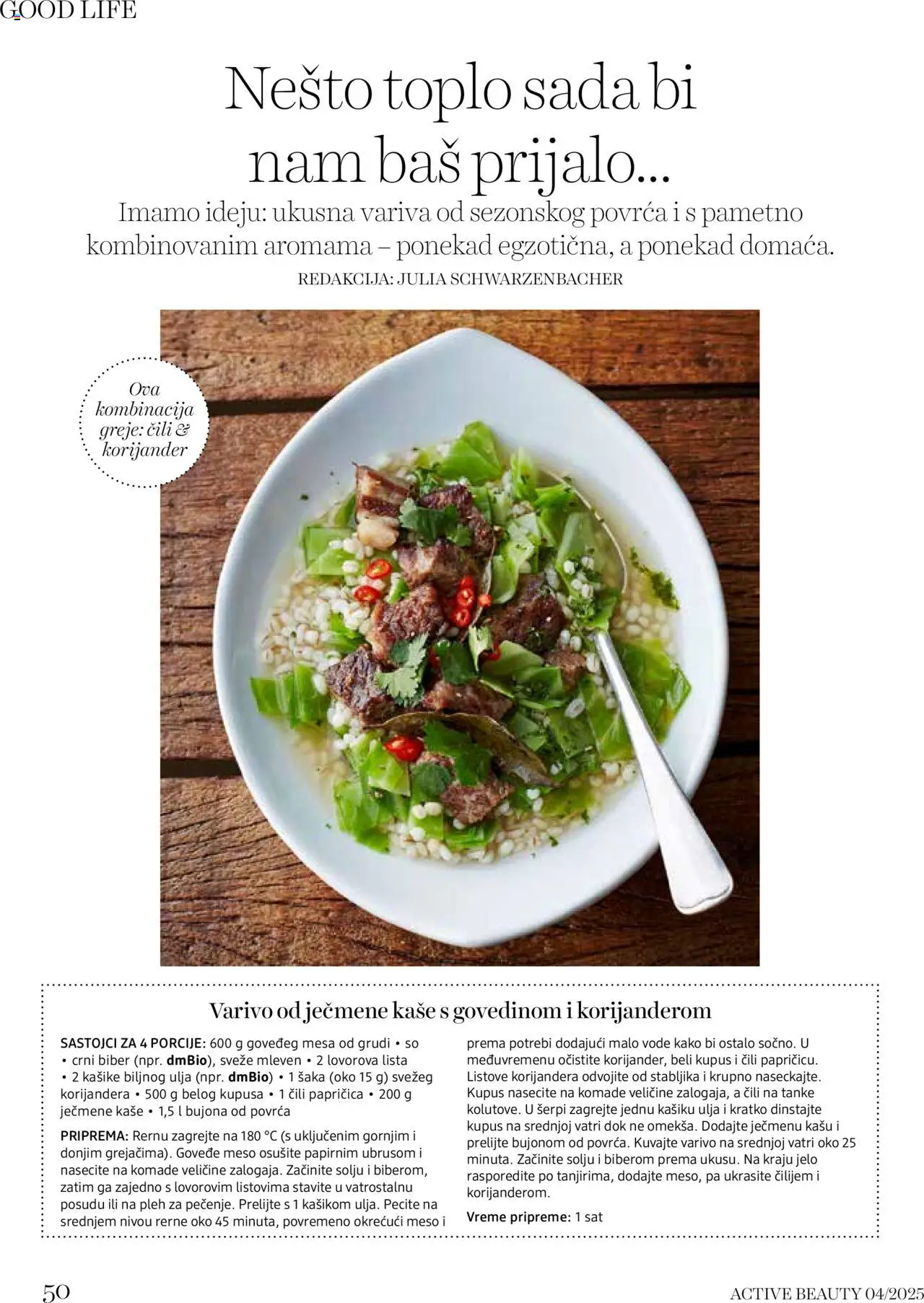 DM Drogerie katalog - važi od 09.10.2025 | Strana: 50 | Proizvode: So, Kupus, Crni biber