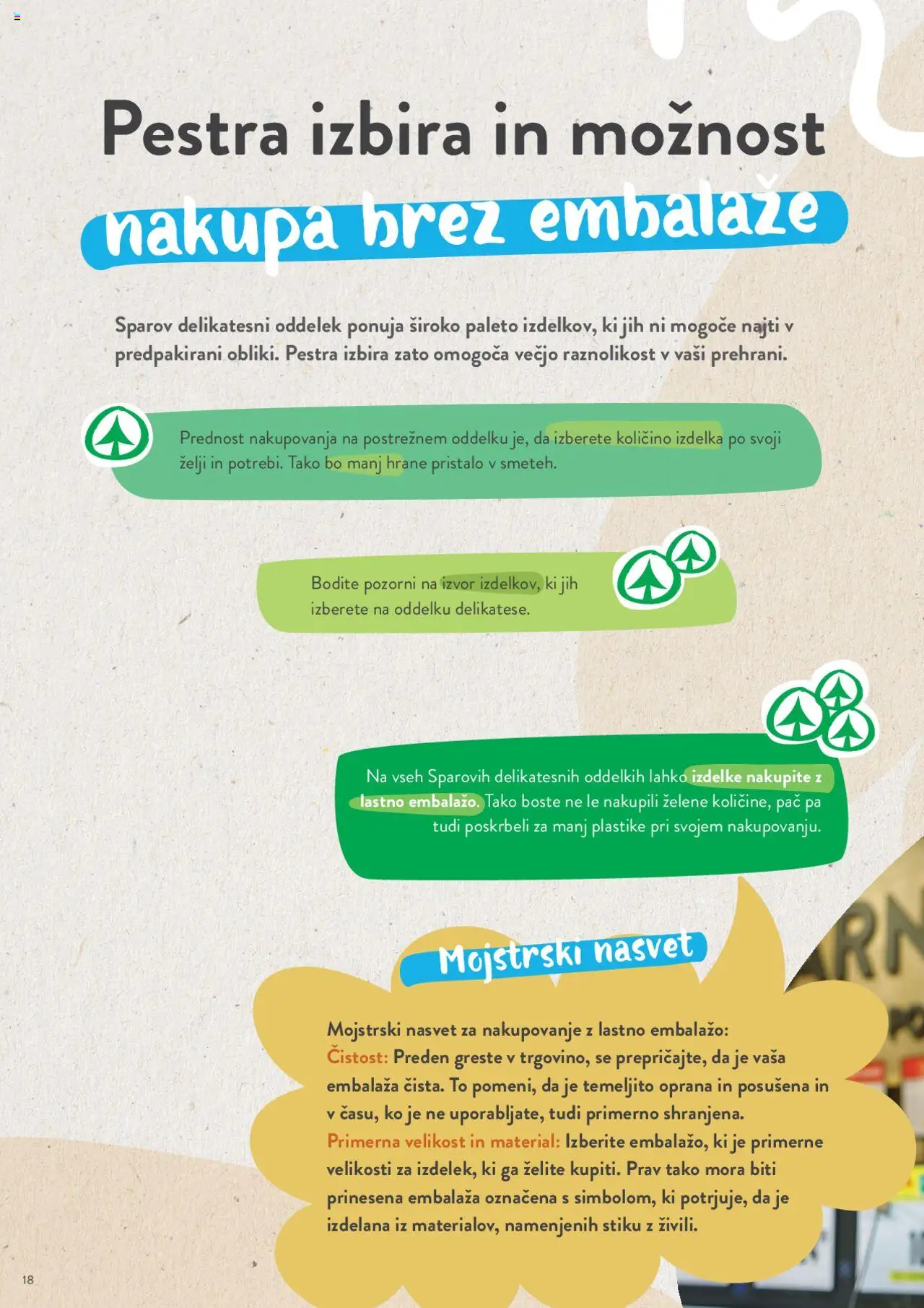 Spar katalog trajnostni vodik │ velja od 18.04.2024 | Stran: 18
