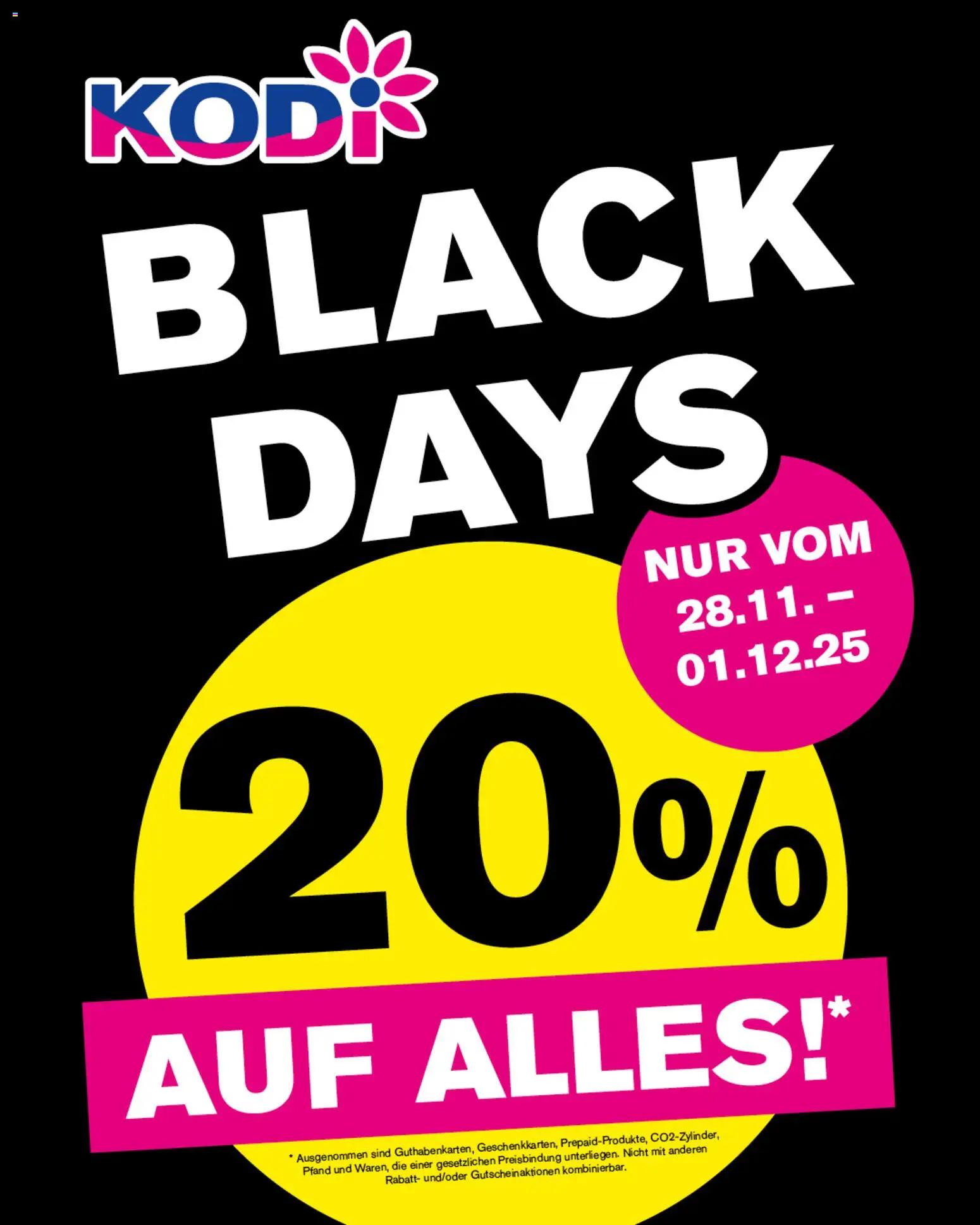KODi - Black Friday – gültig ab 28.11.2025 | Seite: 1