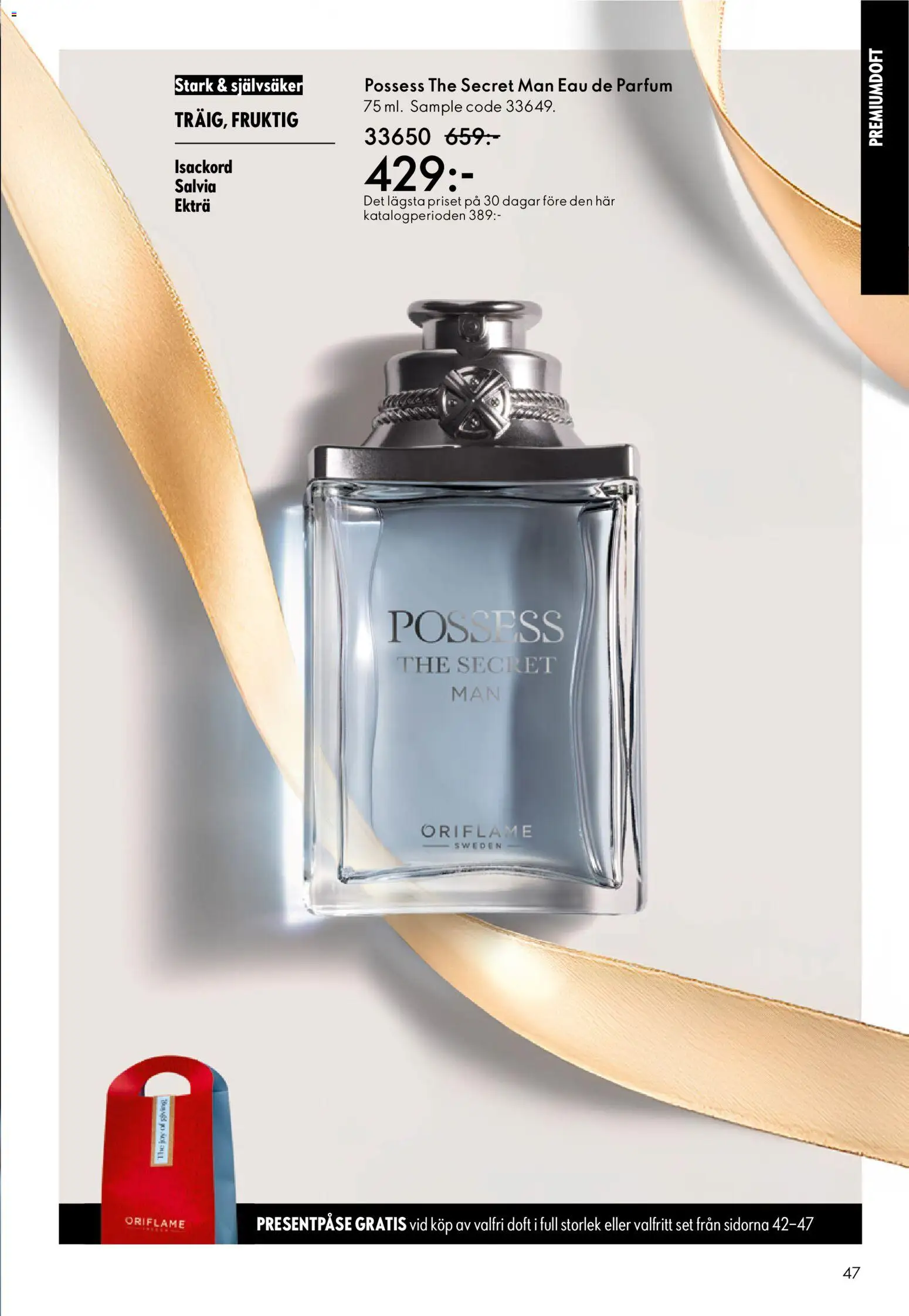 Oriflame reklamblad aktuell från 10.12.2025 | Sida: 47 | Produkter: Doft, Set