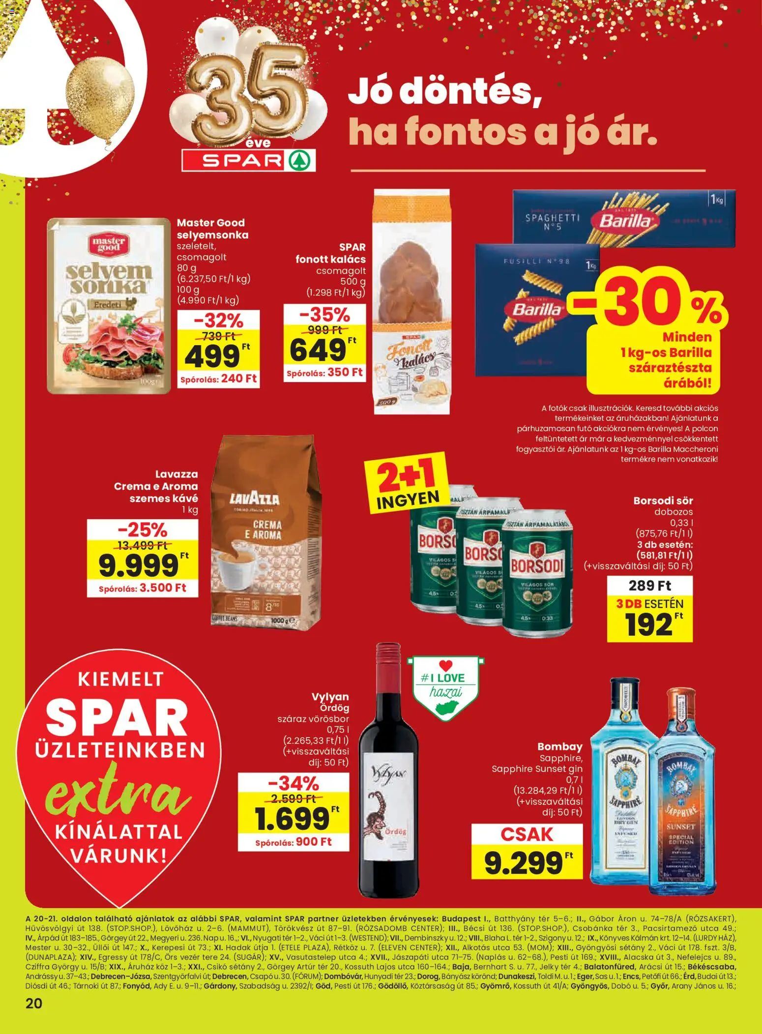 Spar akciós ujság - amely érvényes a következő dátumtól: 15.01.2026 | Oldal: 1 | Termékek: Kalács, Kávé, Sör, Suva svinjska pečenica