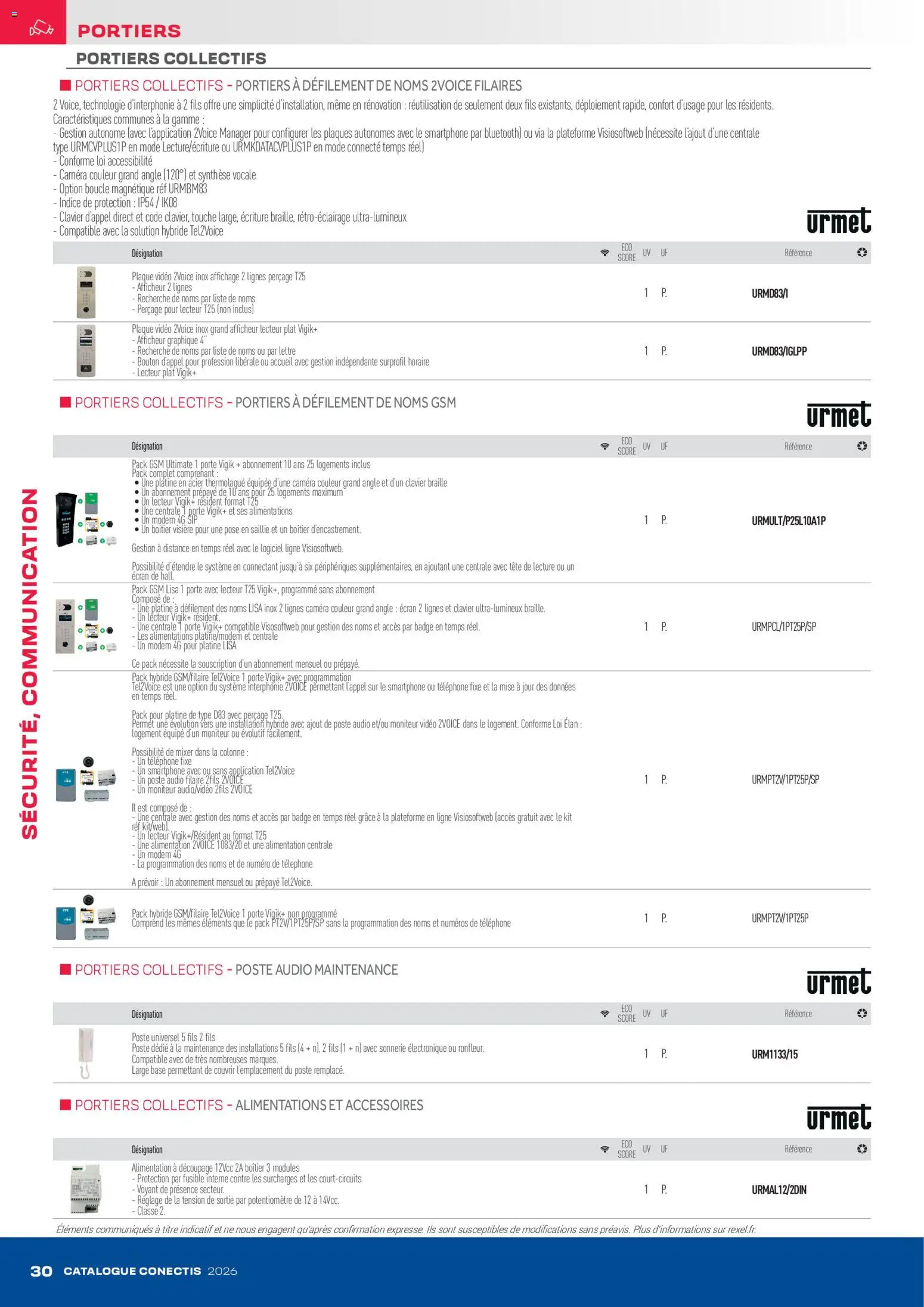 {H1} | Page: 30 | Produits: Moniteur, Mixer, Porte, Caméra