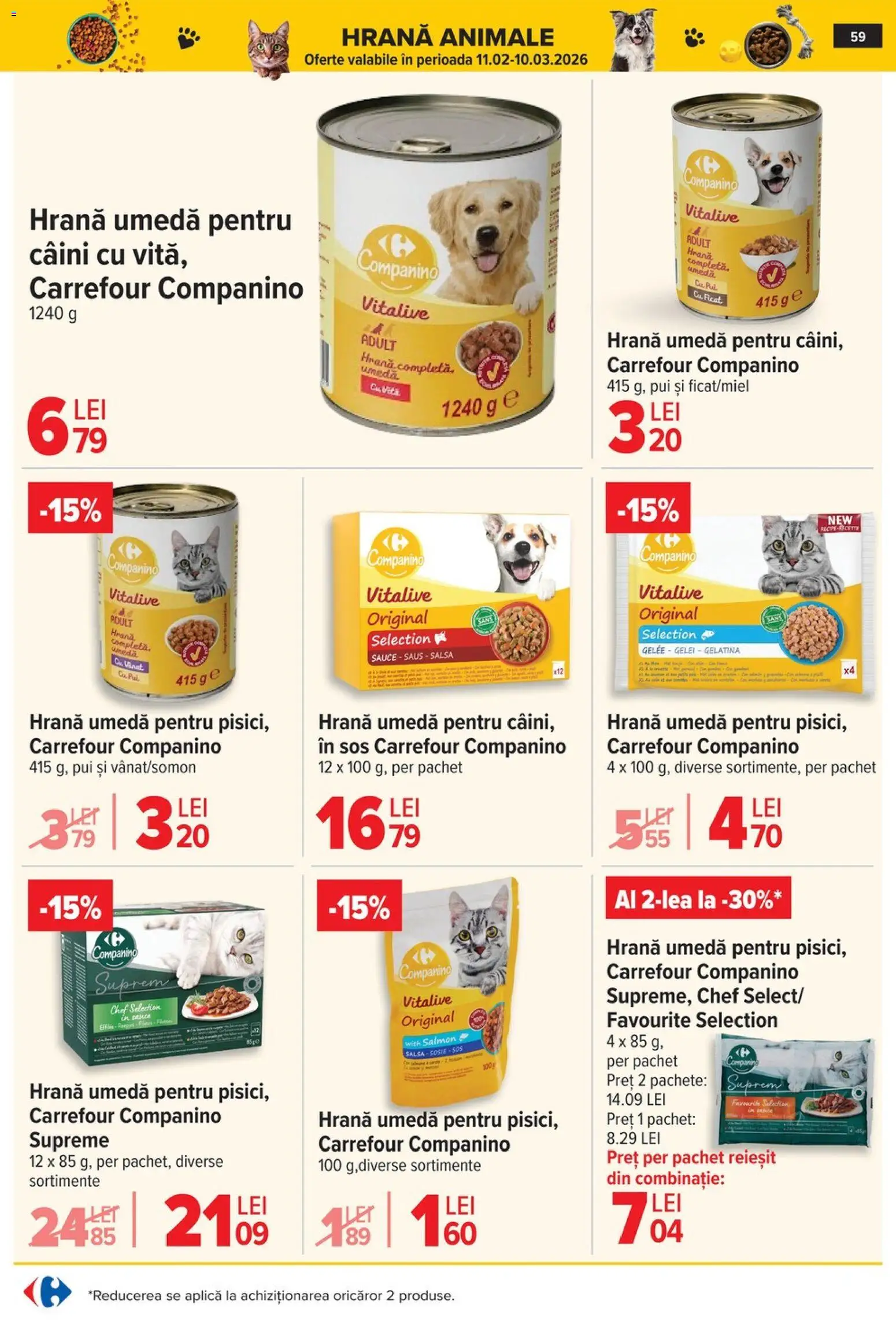 Noul catalog Carrefour – valabil de la 25.02.2026 | Pagină: 62 | Produse: Hacıyatmaz Kedi Oyuncağı, Sos