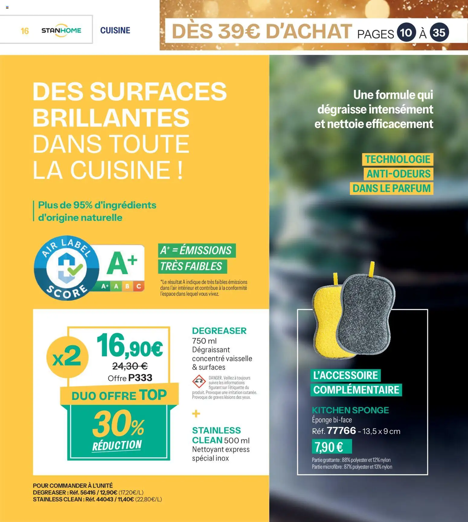 {H1} | Page: 16 | Produits: Parfum, Eponge