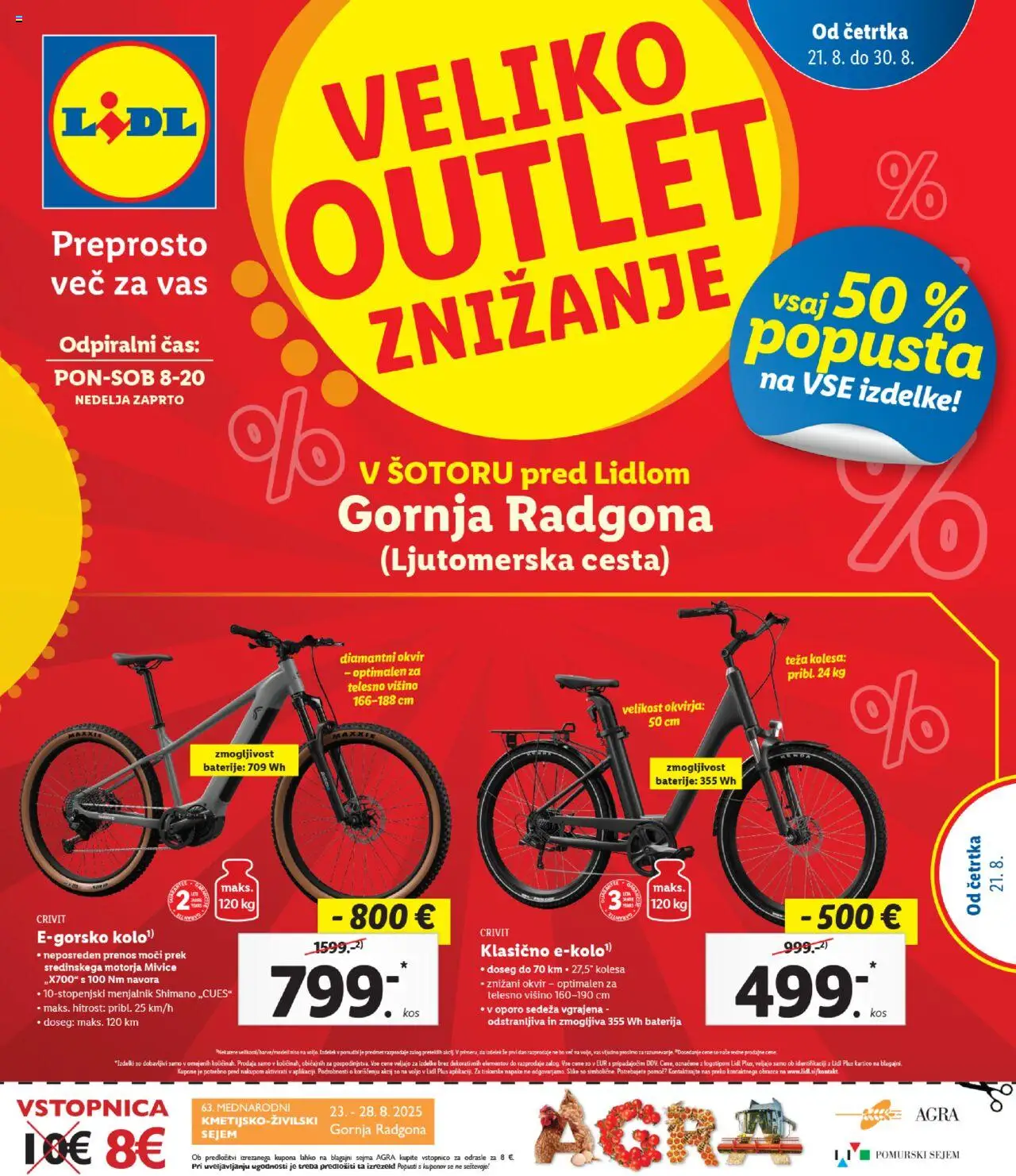 Lidl katalog │ velja od 21.08.2025 | Stran: 1 | Izdelki: Baterija, Teza, Baterije, Kos