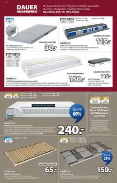 Prospekt JYSK ab 22.11.2025 gültig | Seite: 10 | Produkte: Matratze, Lattenrost, Öl