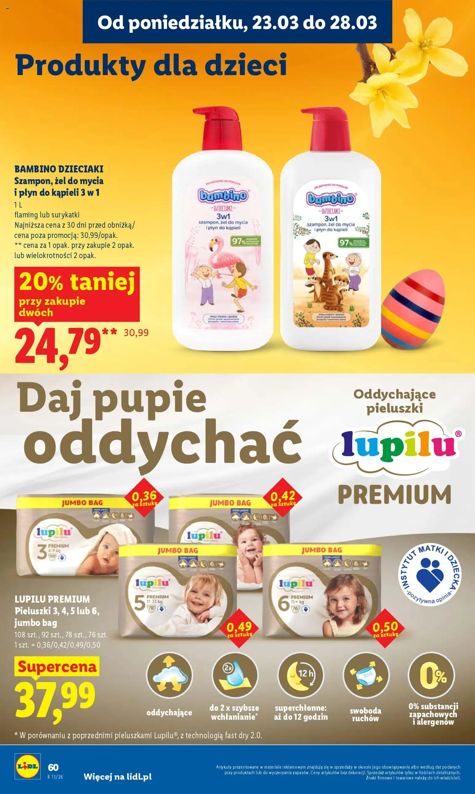 Lidl gazetka od 23.03.2026 | Strona: 60