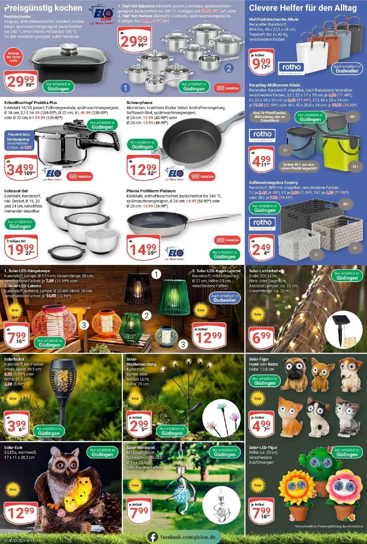 Globus prospekt Saarbrücken-Dudweiler	 – gültig ab 22.03.2026 | Seite: 22 | Produkte: Lampe