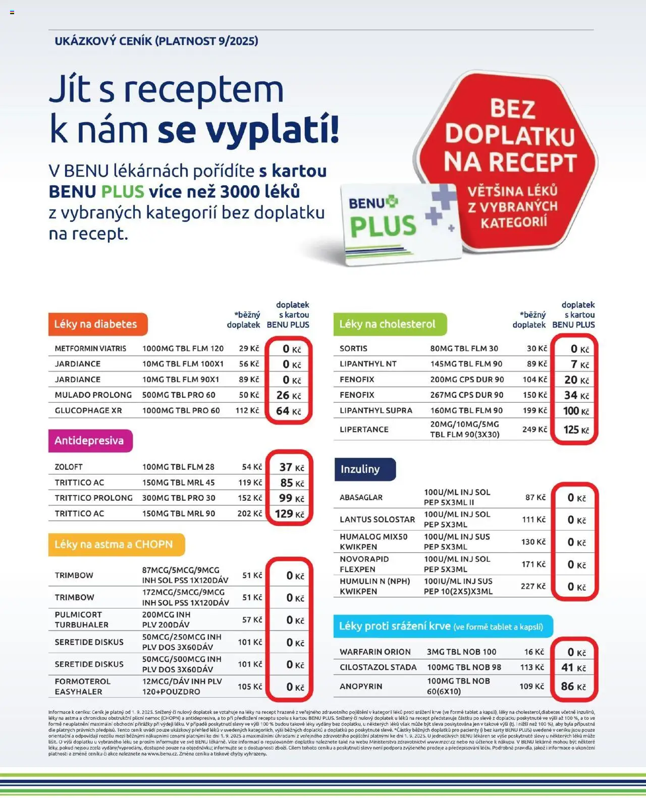 Benu leták od 01.10.2025 | Strana: 18 | Produkty: Tablet, Karty