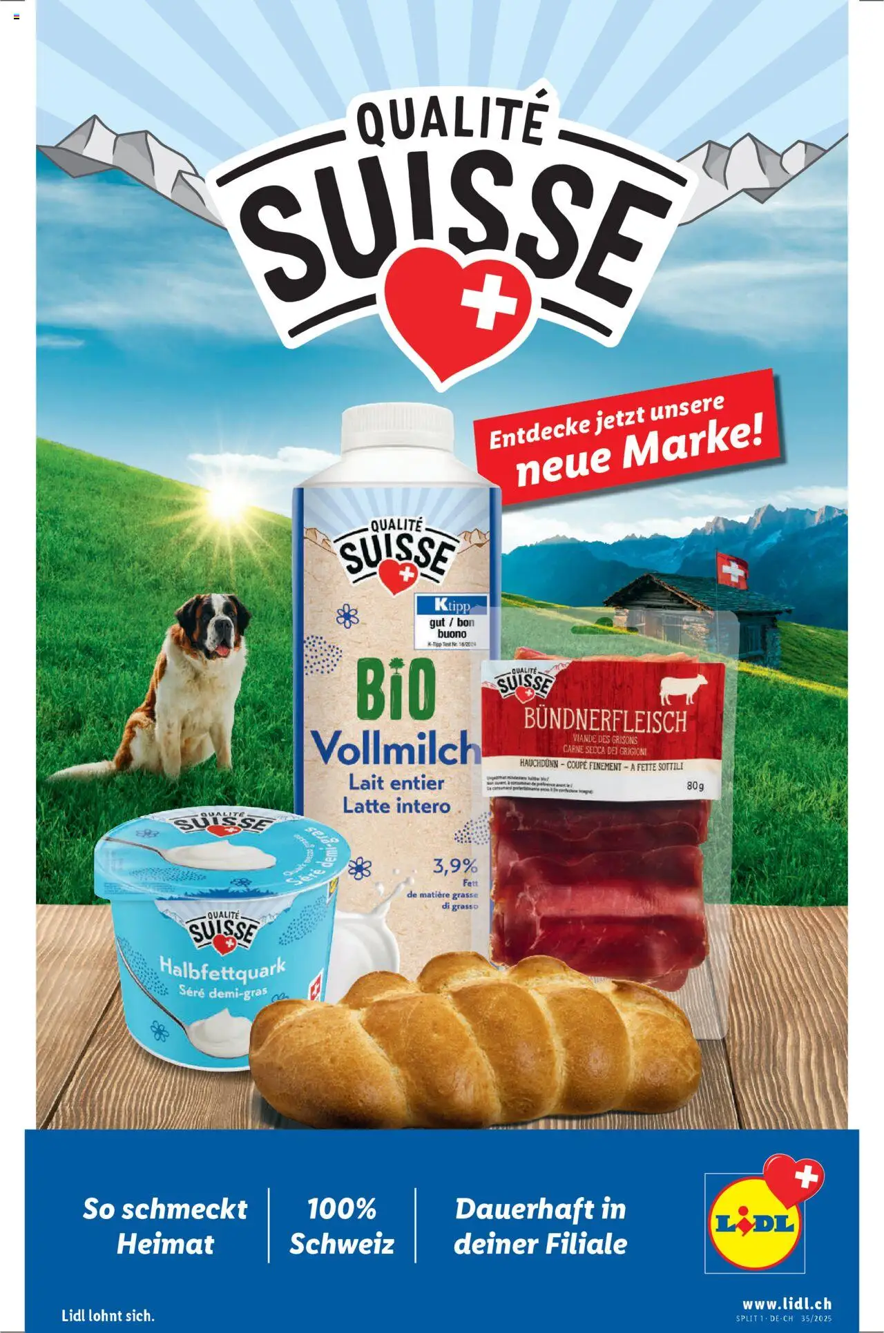 Lidl Aktionen Qualité Suisse ab 28.08.2025 | Seite: 1