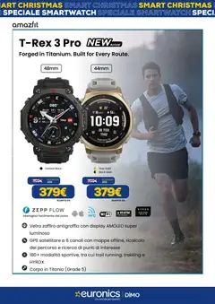 Anteprima del volantino Euronics Speciale Smartwatch catalogo valido a partire dal 02.12.2025 | Pagina: 13 | Prodotti: Satellitare, Smartwatch