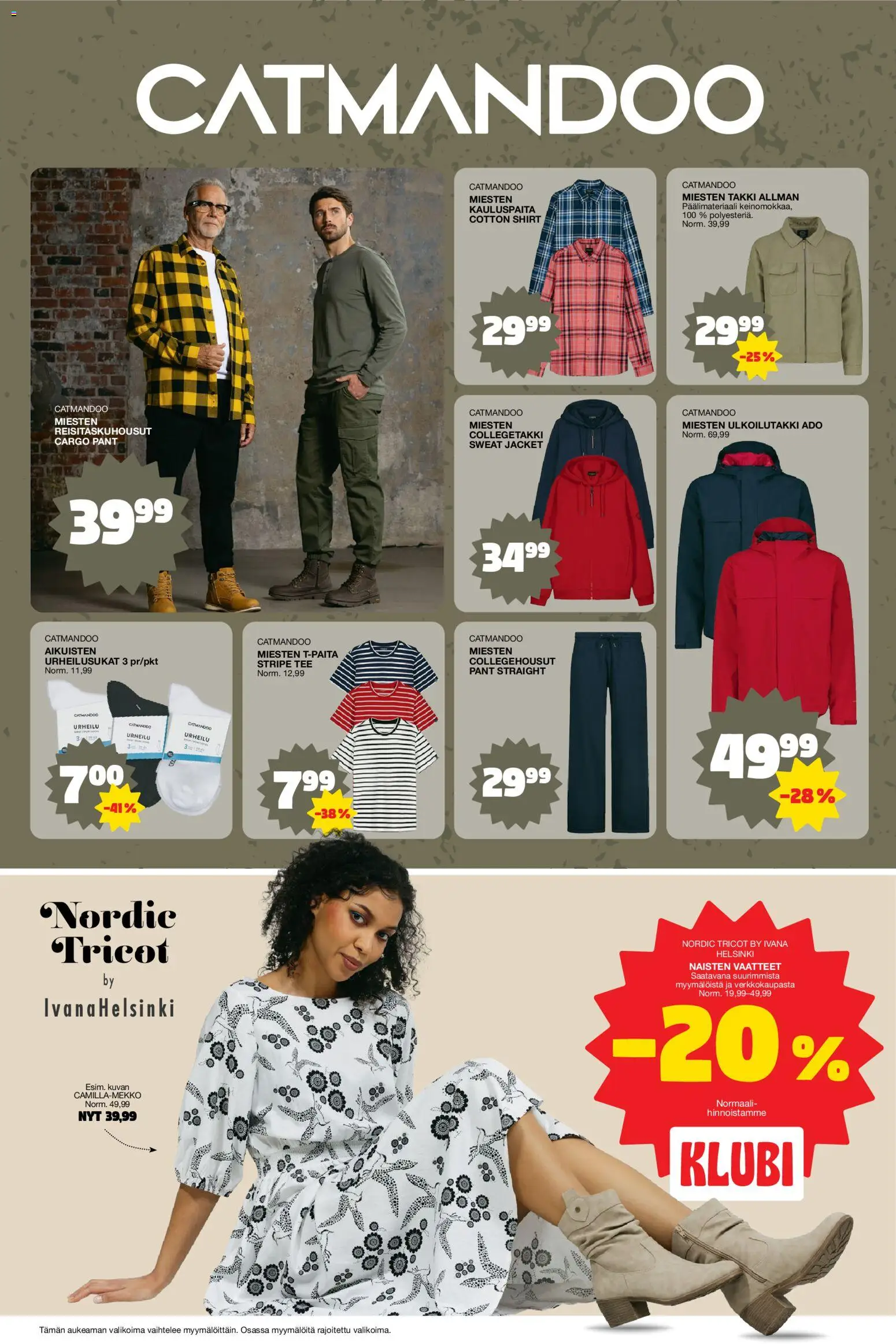 Tokmanni tarjoukset – voimassa 09.03.2026 alkaen | Sivu: 4 | Tuotteet: Kauluspaita, Vaatteet, Takki, Tee