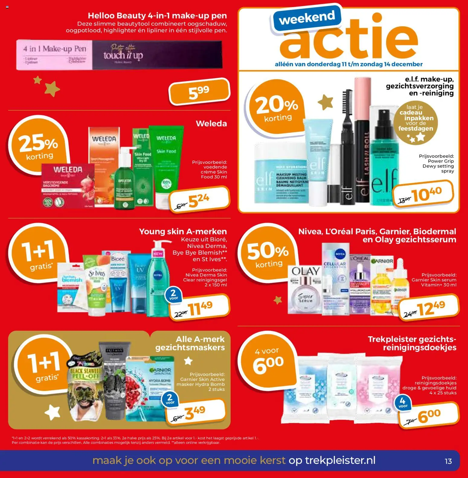 {H1} | Pagina: 13 | Producten: Pen, Kan, Crème, Masker