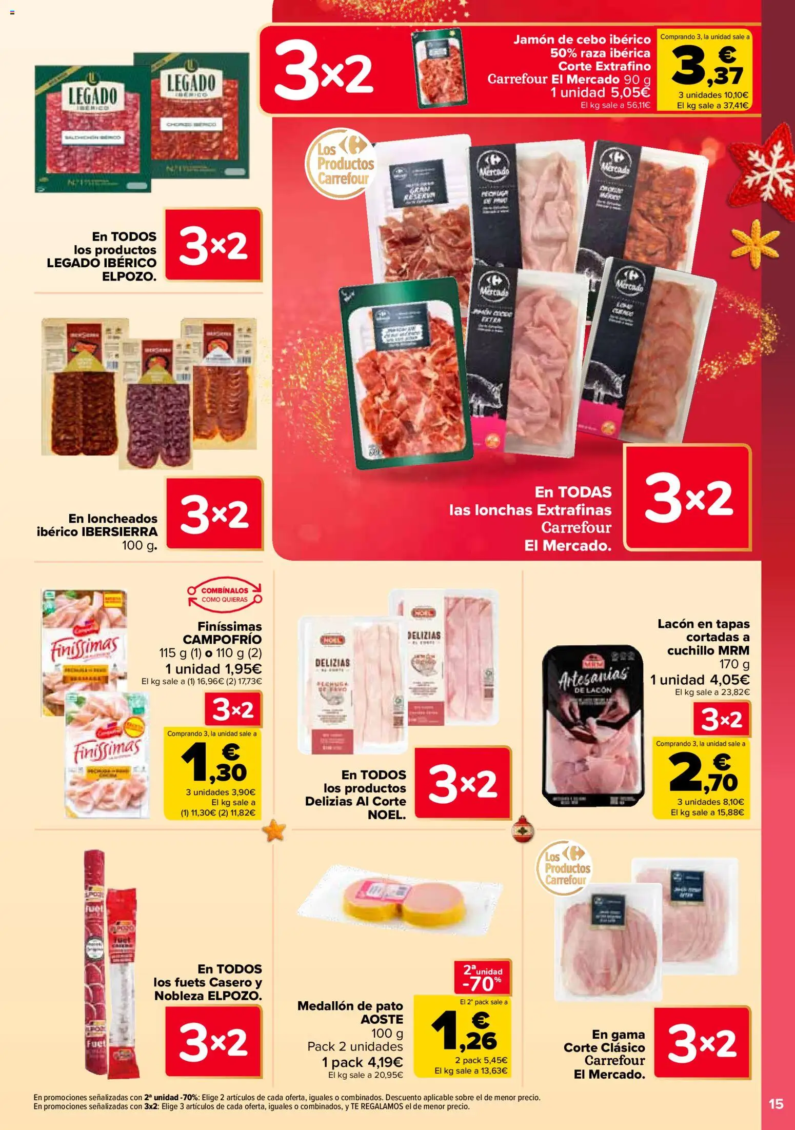 Carrefour folleto │ válido desde el 12.12.2025 | Página: 17 | Productos: Jamón, Té