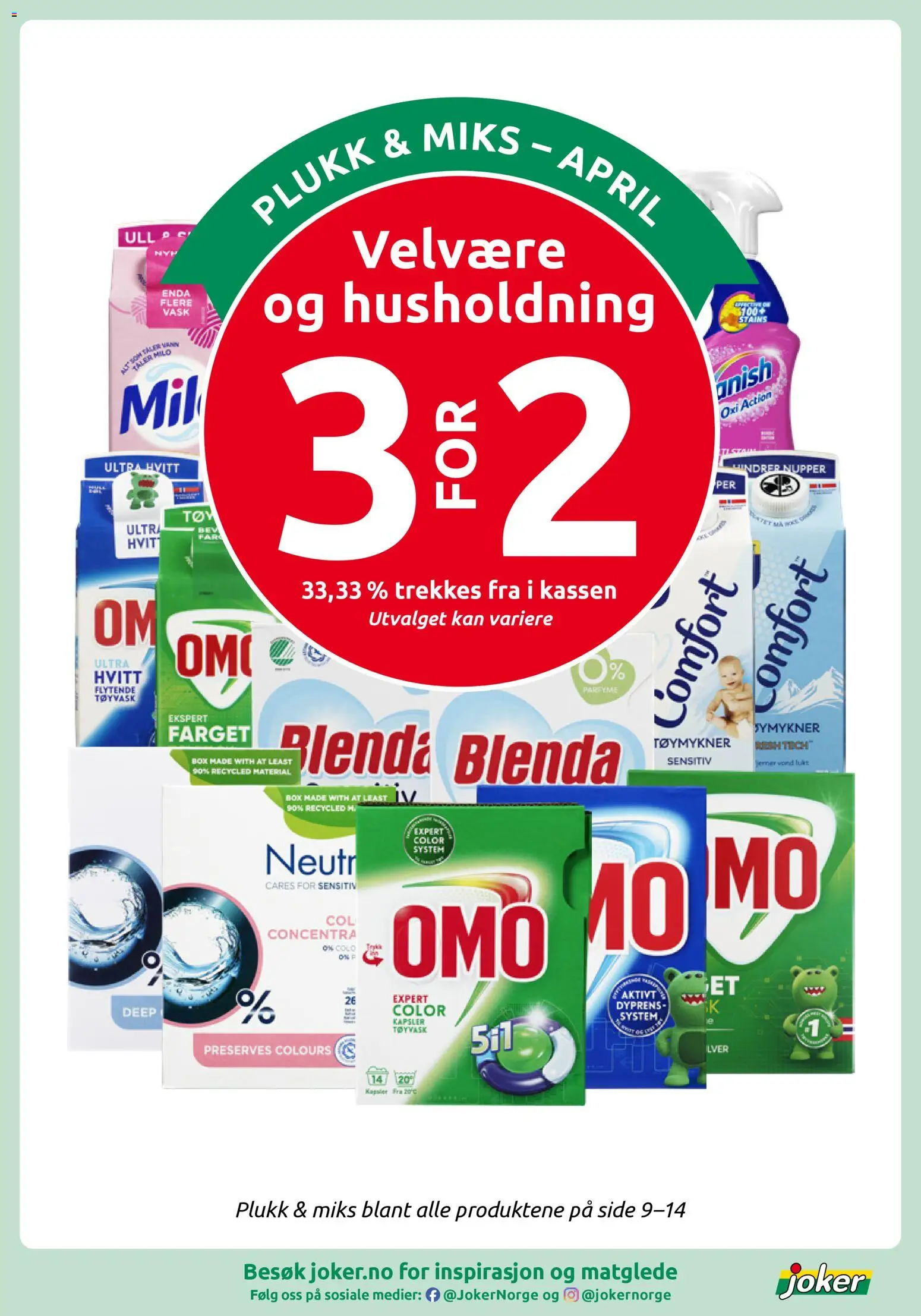 {H1} | Side: 13 | Produkter: Tøymykner, Vask, Упаковочная бумага, Parfyme