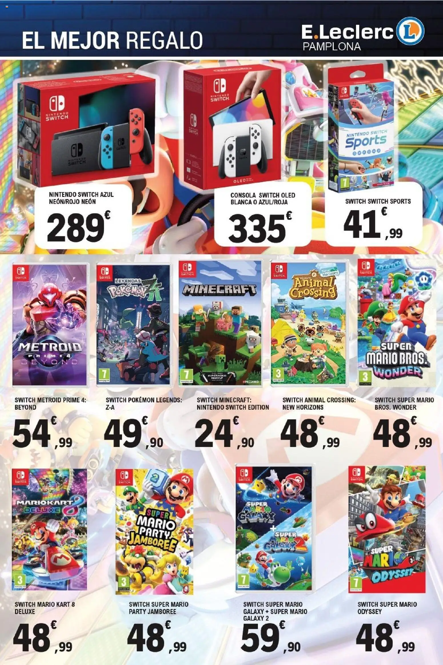 E.Leclerc folleto │ válido desde el 15.12.2025 | Página: 11 | Productos: Consola, Nintendo