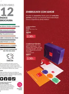 Pré-visualização Catálogo Avon Campanha 12 válido de 01.12.2025 | Página: 2 | Produtos: Maquilhagem, Caixa, Banho