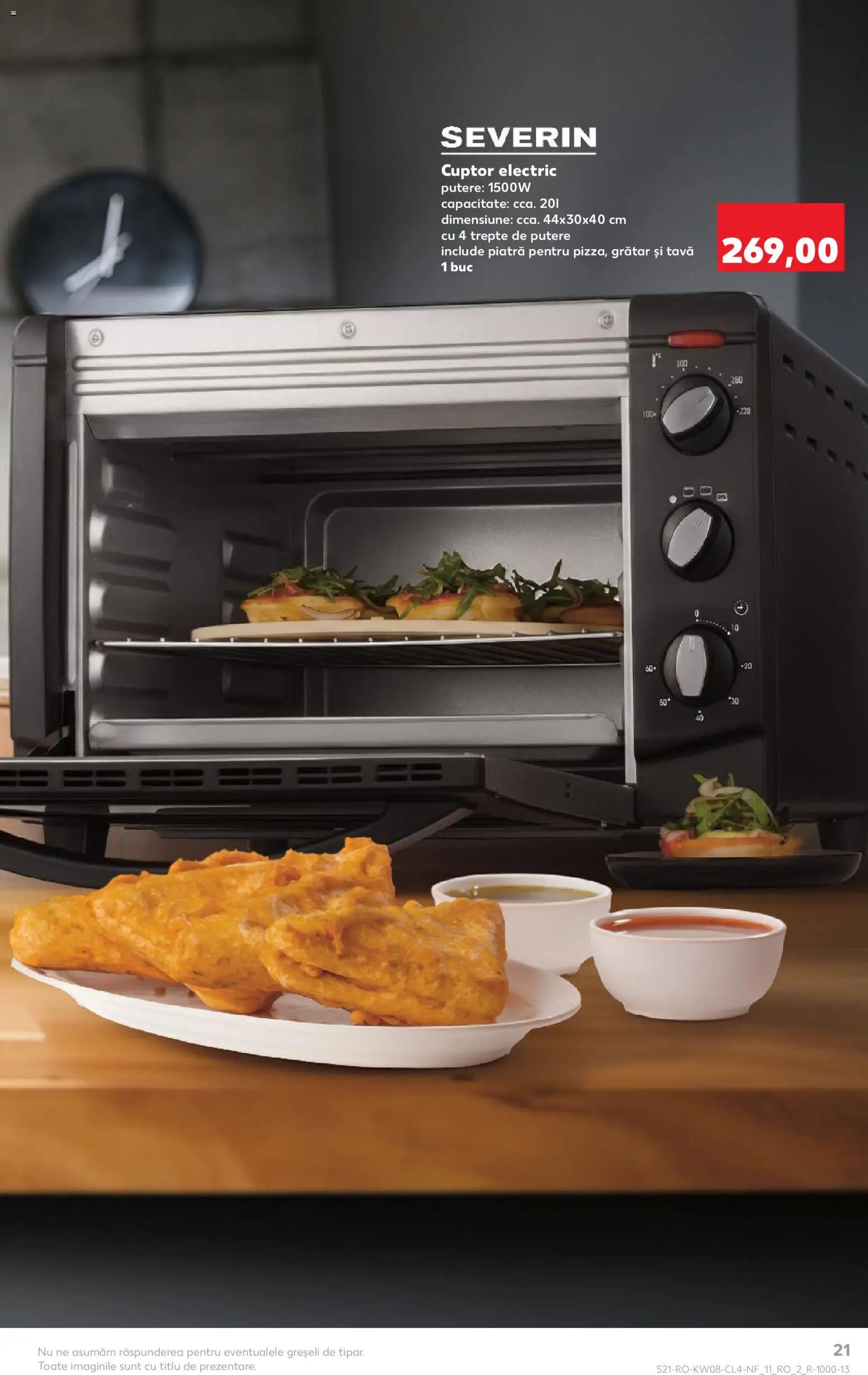 Noul catalog Kaufland – valabil de la 18.02.2026 | Pagină: 21 | Produse: Cuptor, Grătar