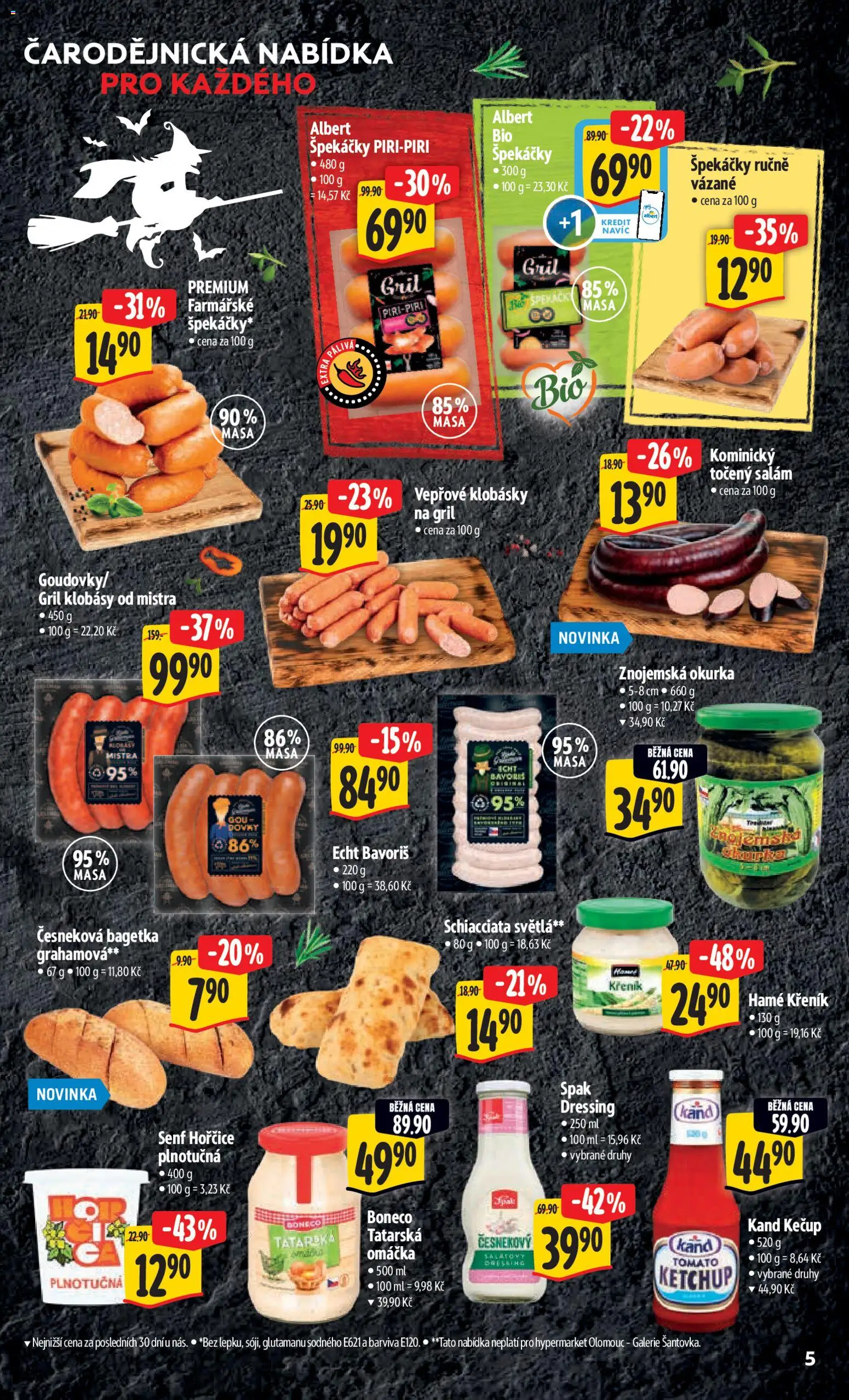 Albert leták - Hypermarket od 29.04.2026 | Strana: 11 | Produkty: Salám, Hořčice, Gril, Klobásky