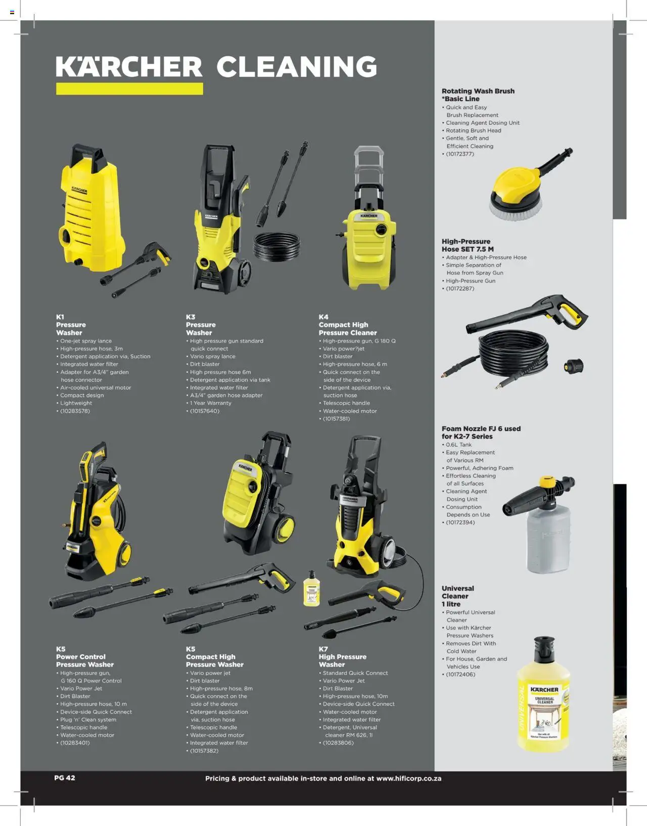 New HiFi Corp catalogue – valid from 12.02.2024 | Page: 42 | Products: Connector, Tank, Water, Detergent
