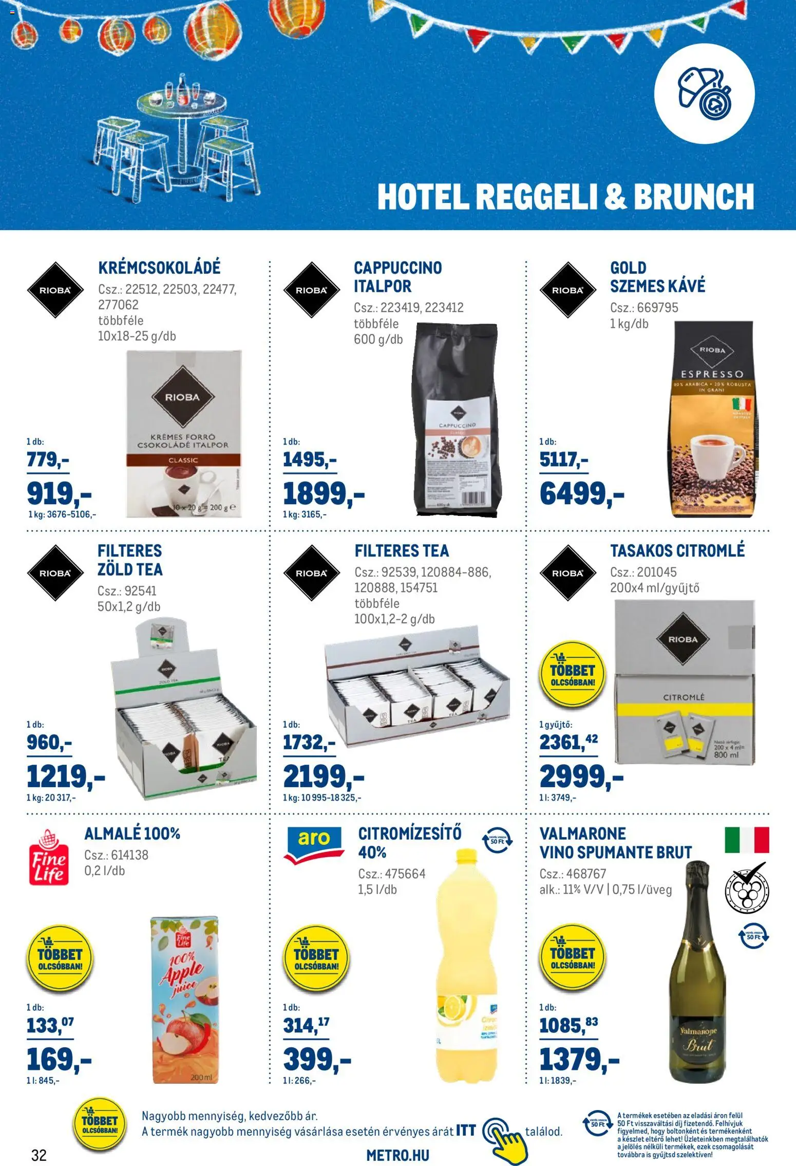 Metro akciós ujság - amely érvényes a következő dátumtól: 01.02.2026 | Oldal: 32
