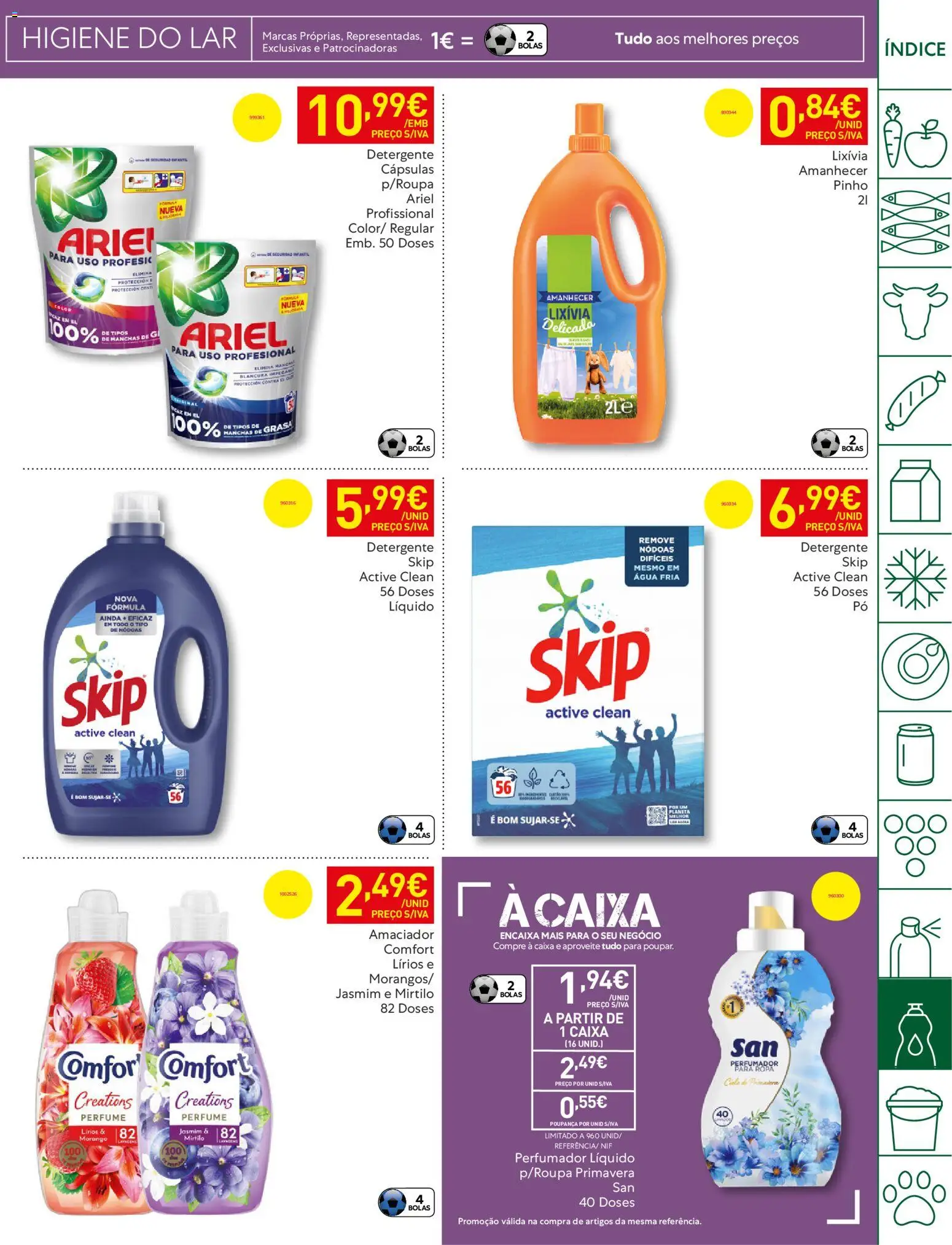 Recheio folheto │ válido de 21.04.2026 | Página: 49 | Produtos: Agua, Perfume, Detergente, Caixa