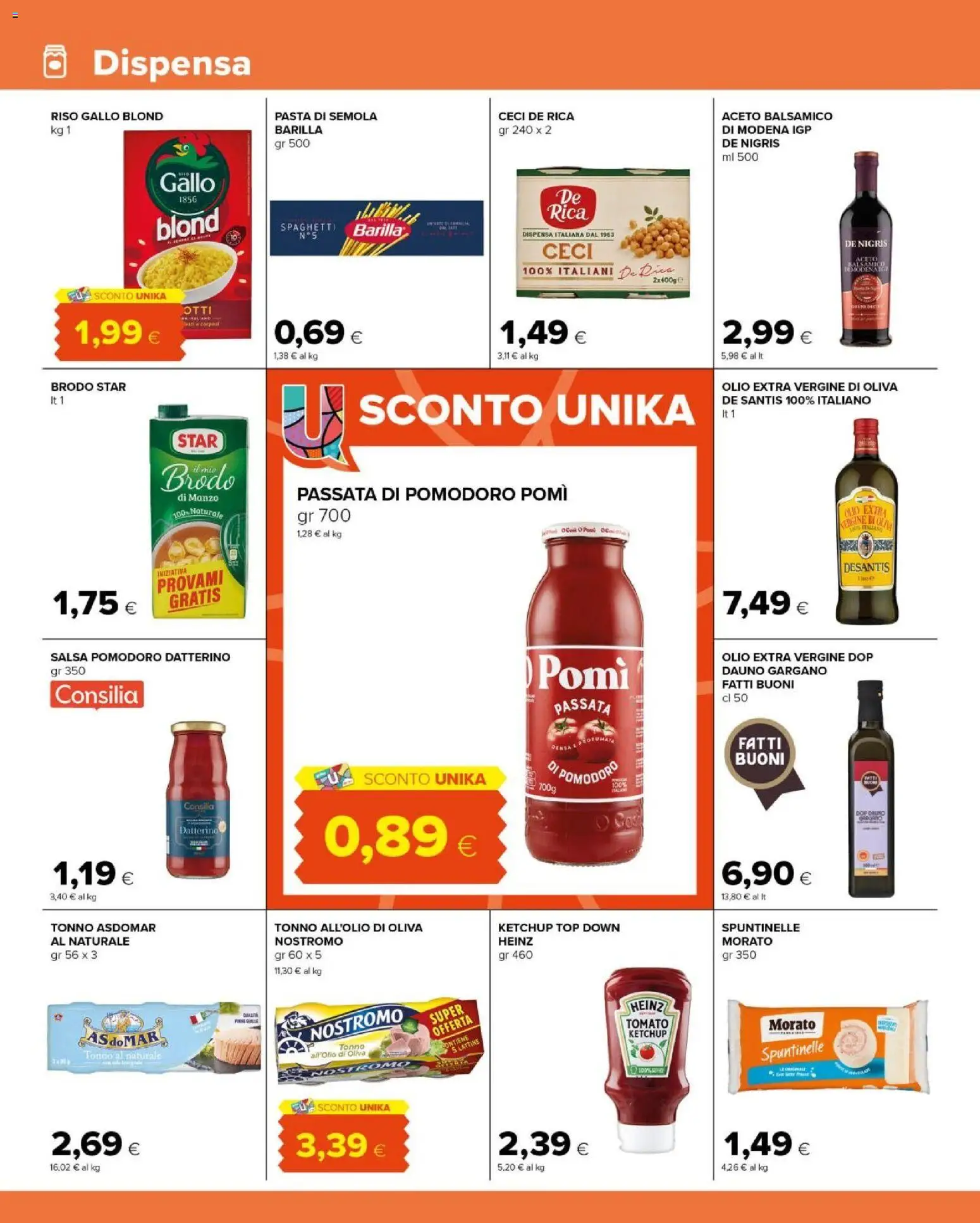 Volantino Tigre del 27.01.2026 | Pagina: 8 | Prodotti: Manzo, Ketchup, Pomodoro, Tonno al naturale