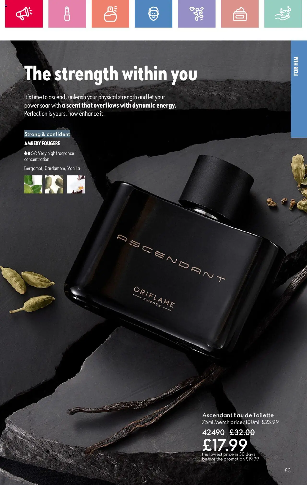  | Page: 83 | Products: Fragrance, Eau de toilette, Vanilla