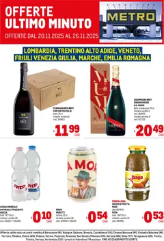 Anteprima del volantino Metro Offerte ultimo minuto catalogo valido a partire dal 20.11.2025